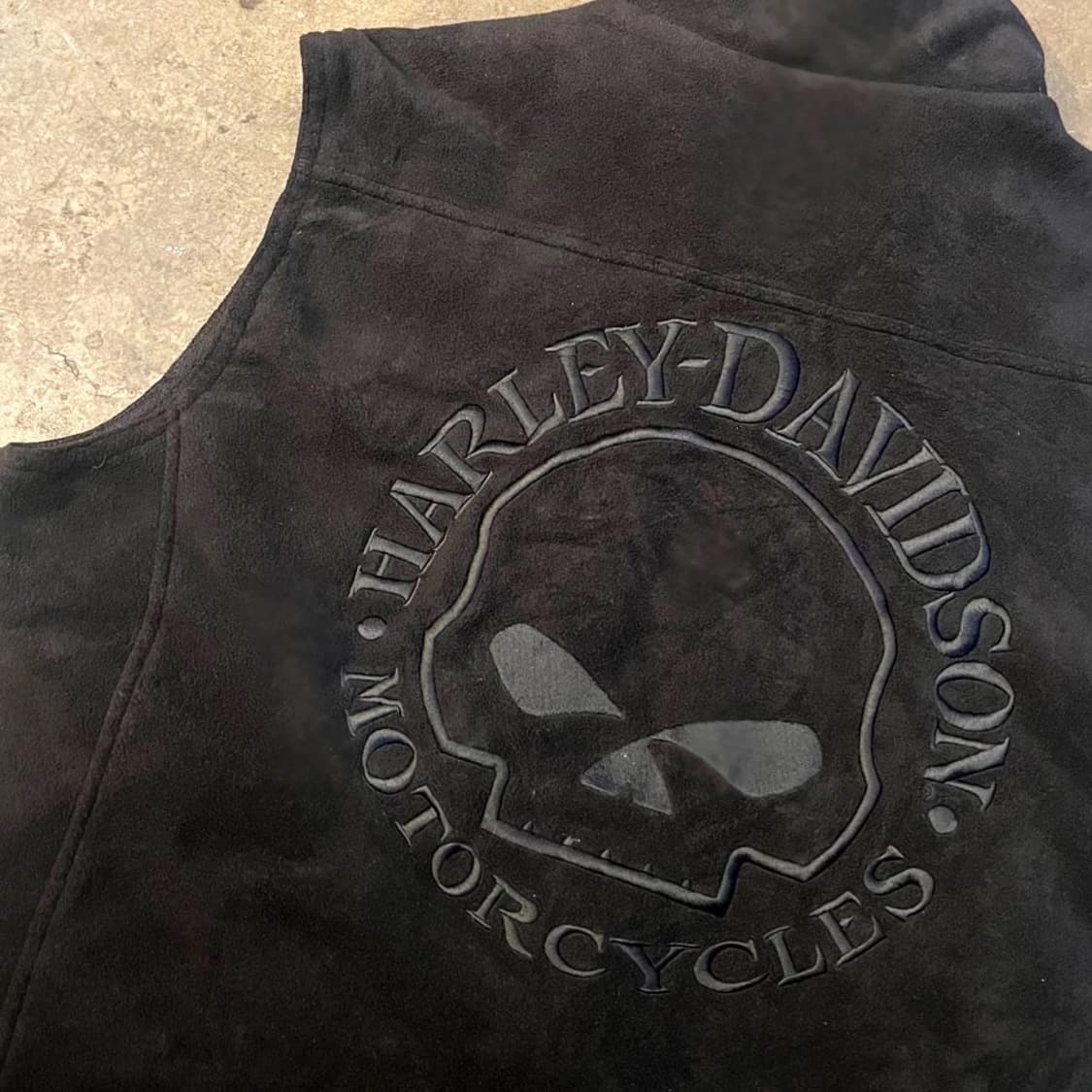 할리데이비슨 Fleece Skull Vest 상품이미지2