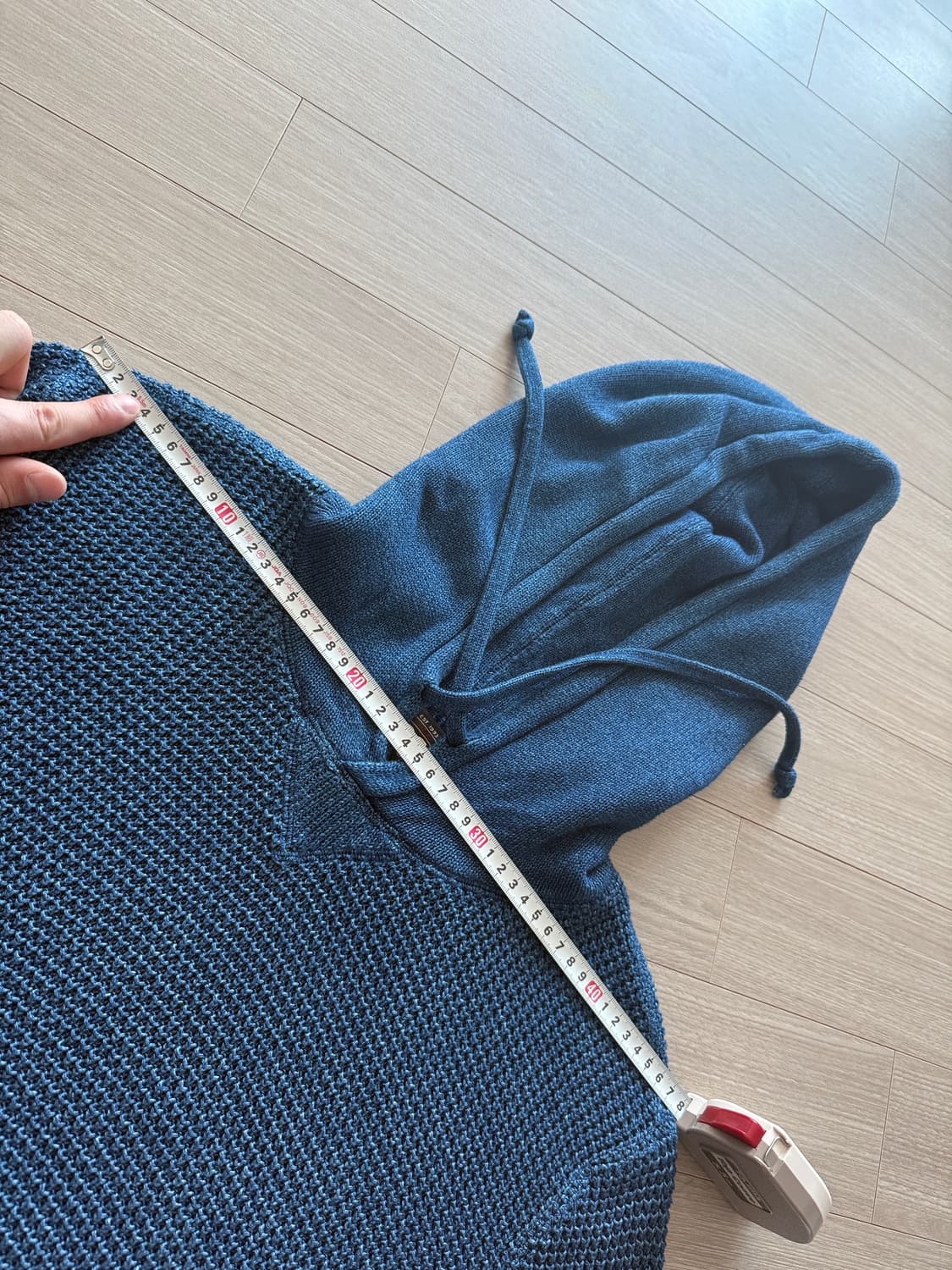 rrl 더블알엘 와플 니트 후드 xl 레어 상품이미지5