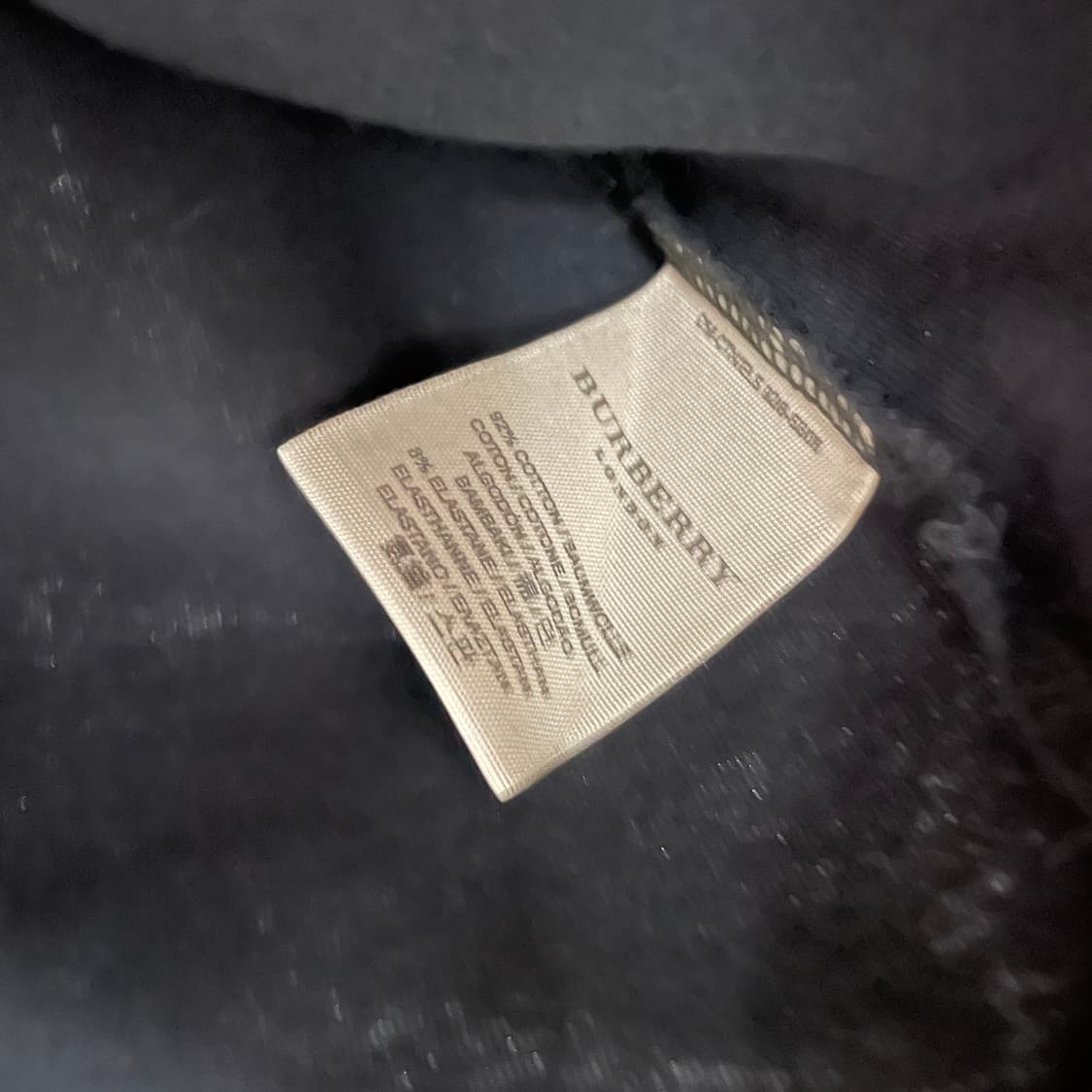 버버리 반팔 티셔츠 블랙 L(W) 상품이미지6