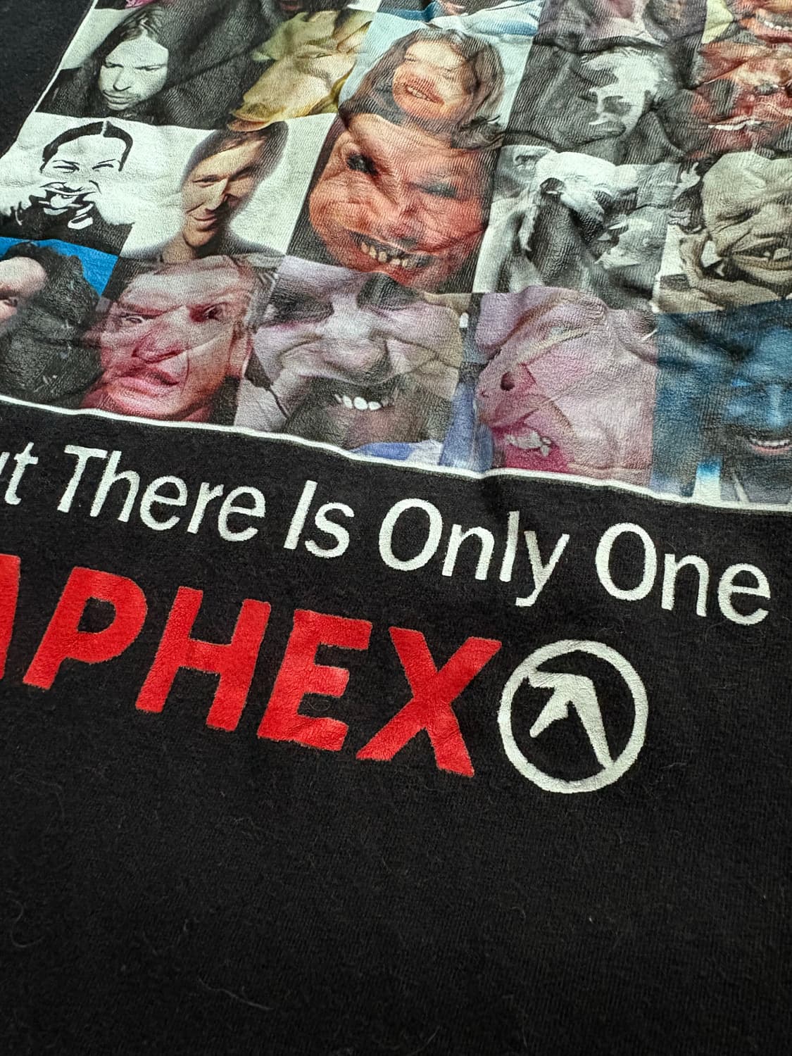 Aphex twin 에이펙스 트윈 부틀랙 빈티지 티셔츠 밴드티 xxl 상품이미지3