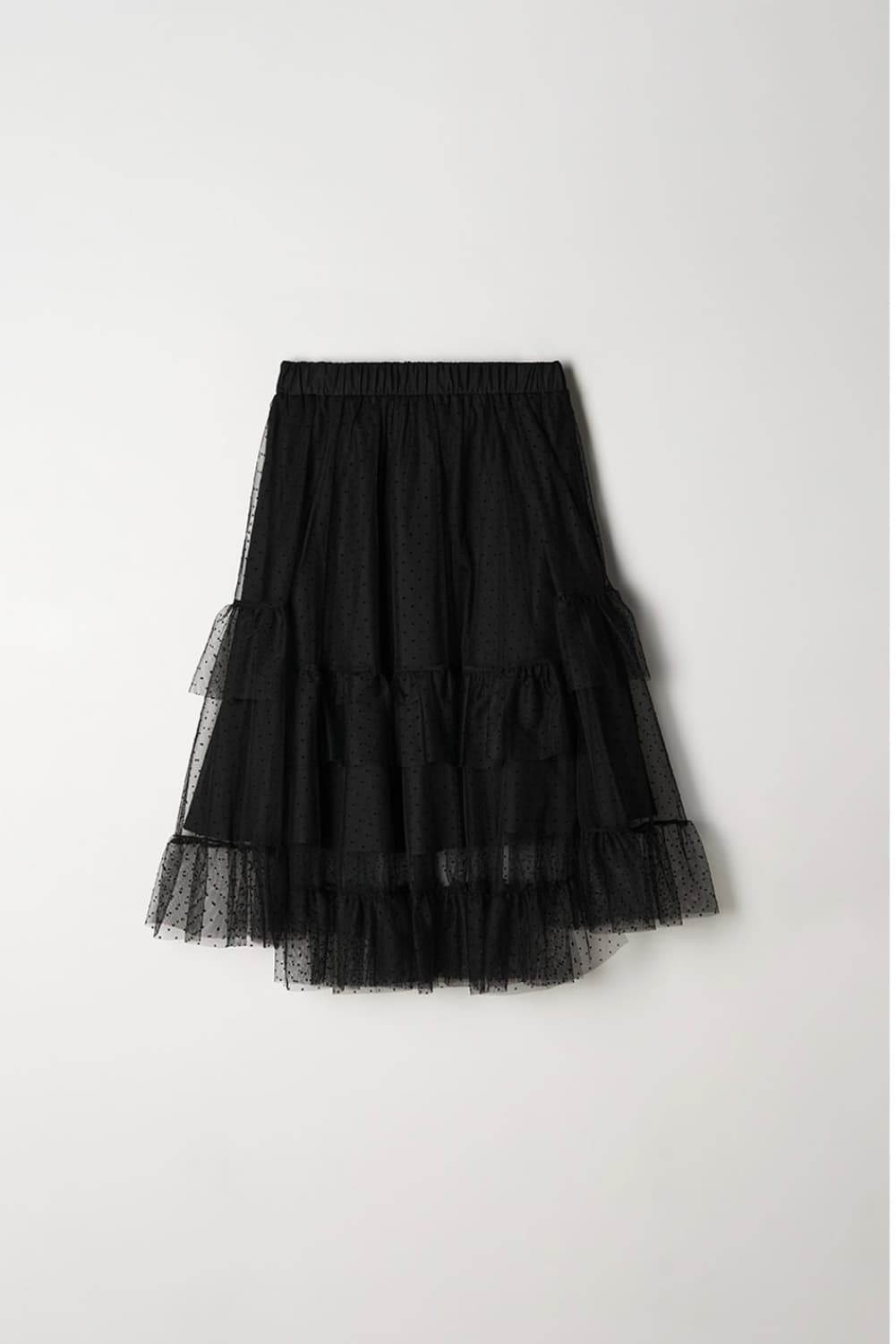 호쿠스포쿠스 샤 도트 롱 스커트 상품이미지1