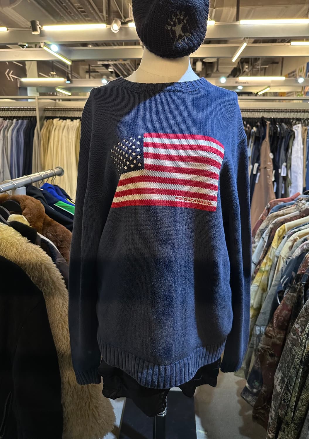 POLO 폴로 네이비 성조기니트 상품이미지2