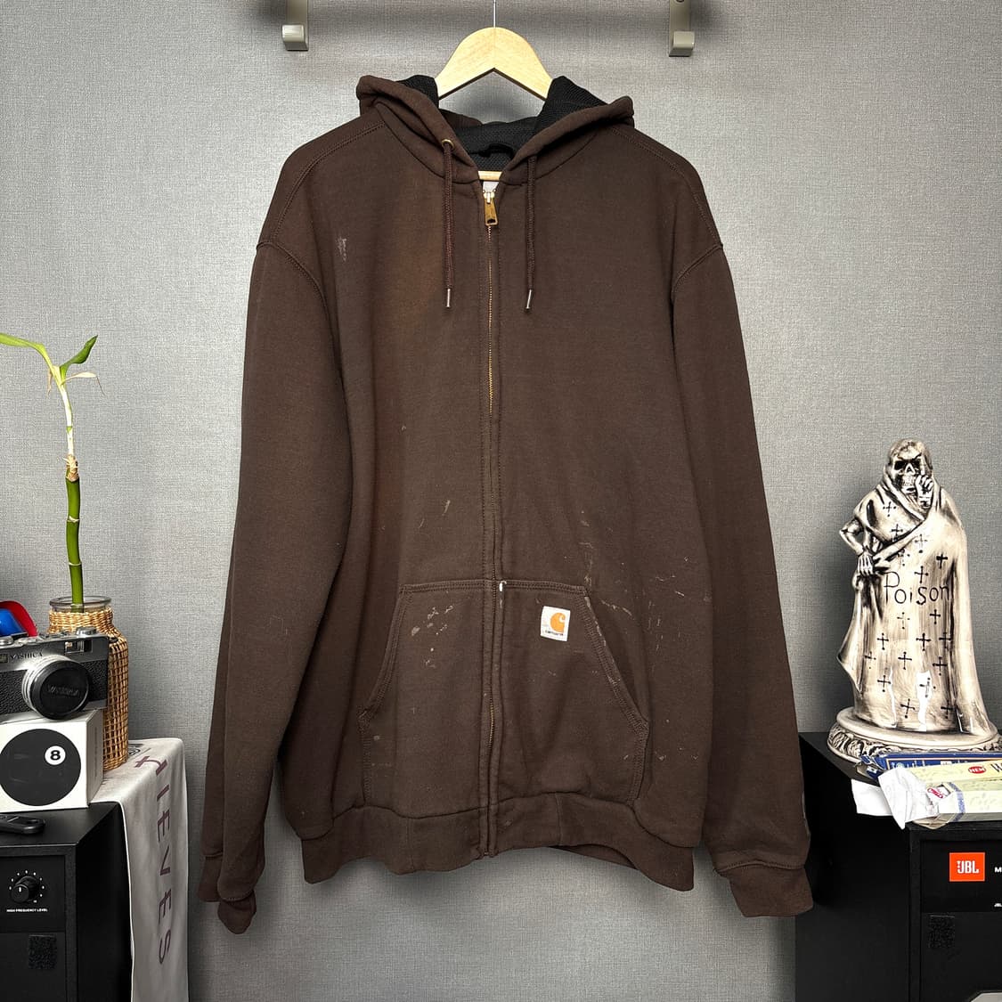 칼하트 레인디펜더 후드집업 상품이미지2