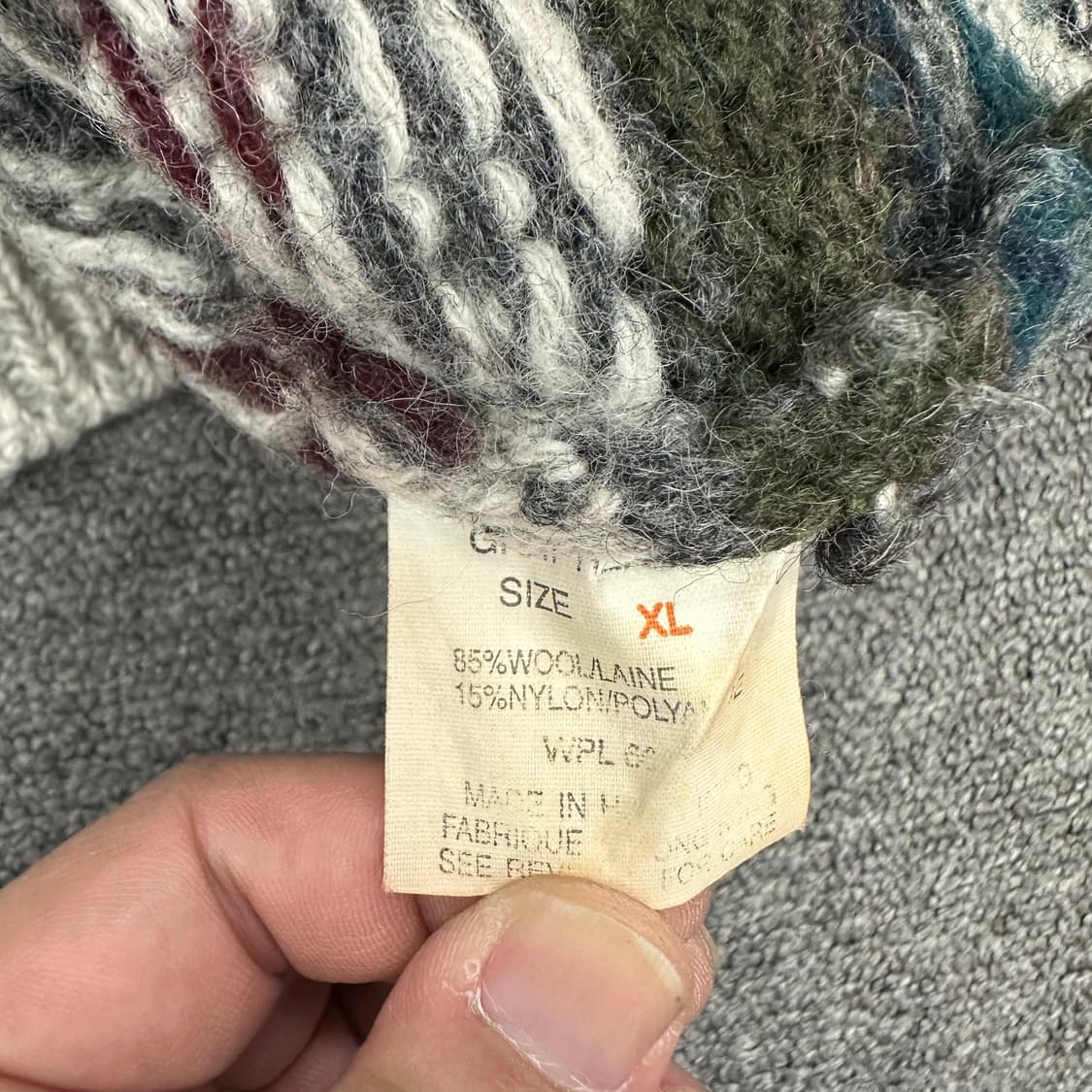 울리치 페어아일 패턴 니트 상품이미지4