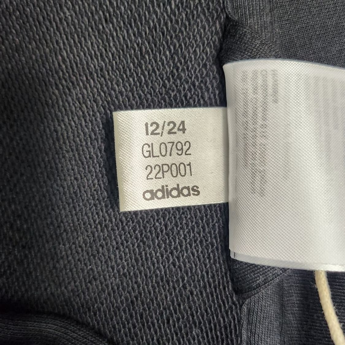 새상품 ADIDAS 에센셜-3 플리스 후드 집업 Men XL 상품이미지7