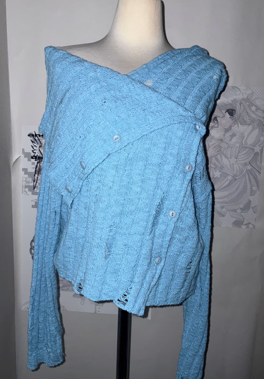 Sky Mint Knit 상품이미지1