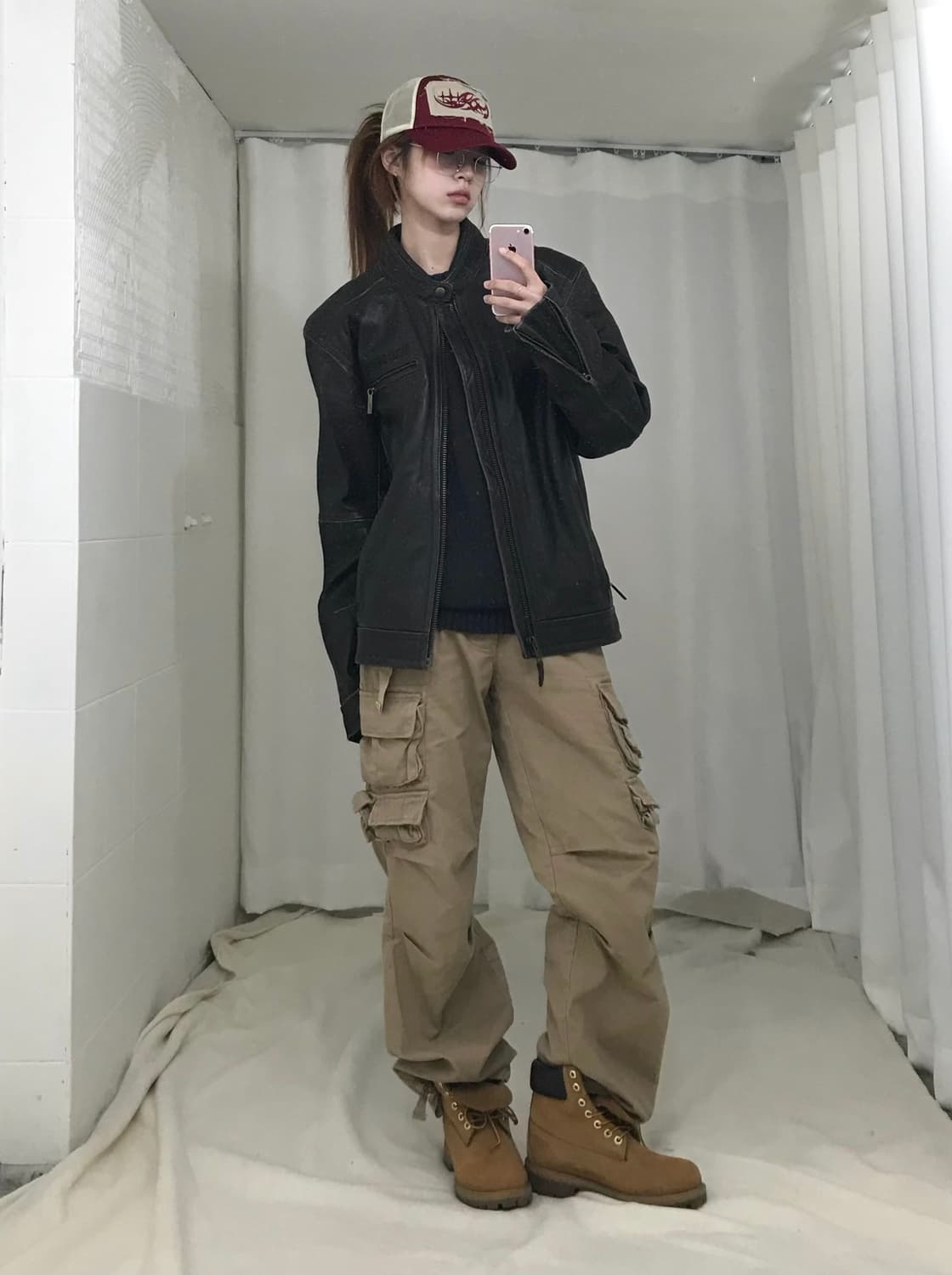 할리데이비슨 바이크 레더 가죽 자켓 상품이미지2