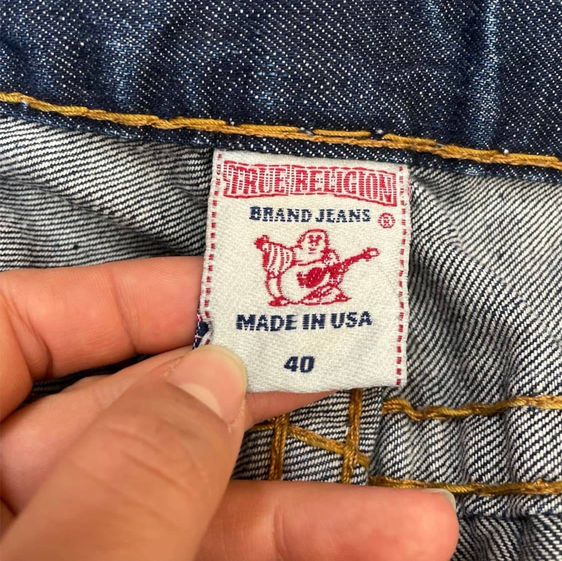 트루릴리전 True religion 중청 워싱 USA 데님팬츠 40 상품이미지3