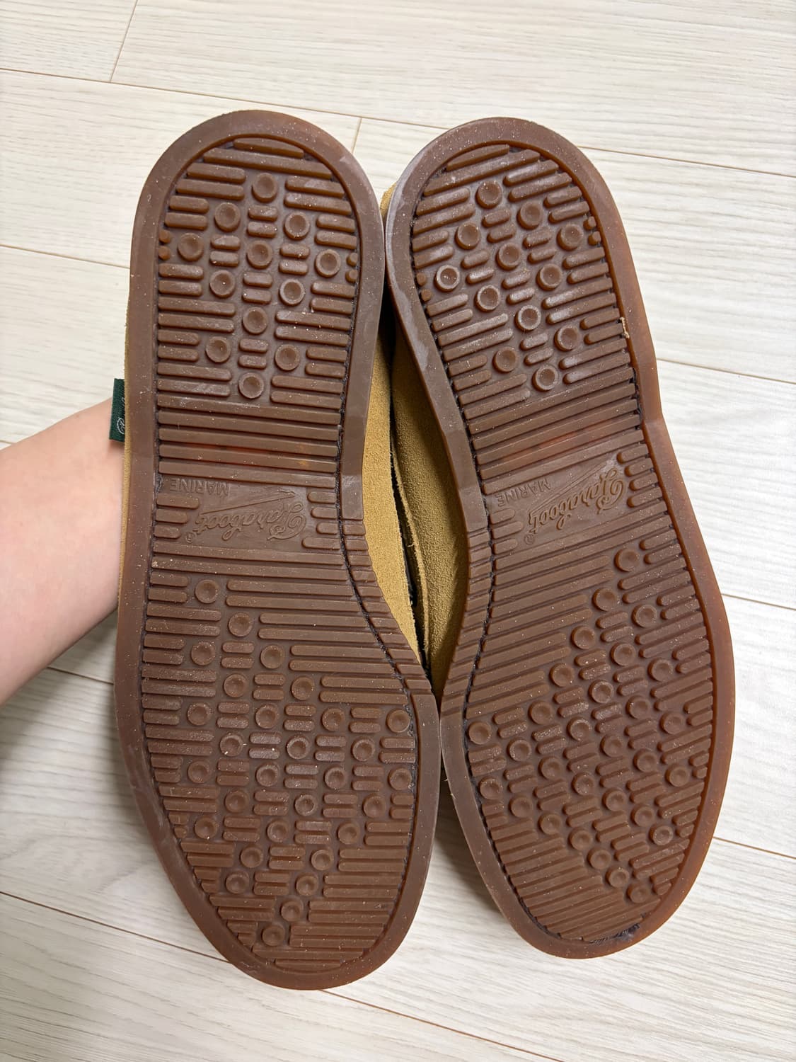 파라부트 바스 스웨이드 보트 슈즈 상품이미지4