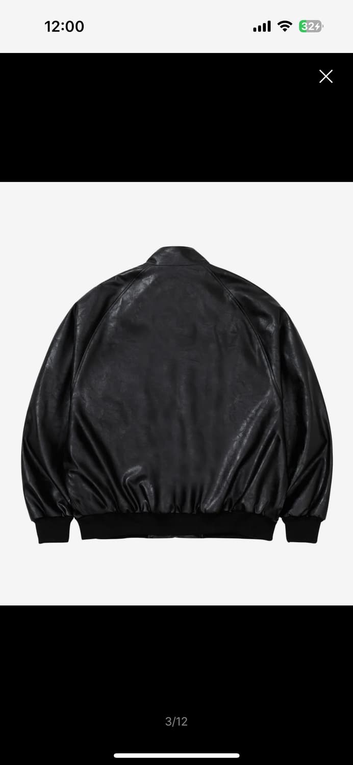 아조바이아조 레더 트랙탑 L 상품이미지4