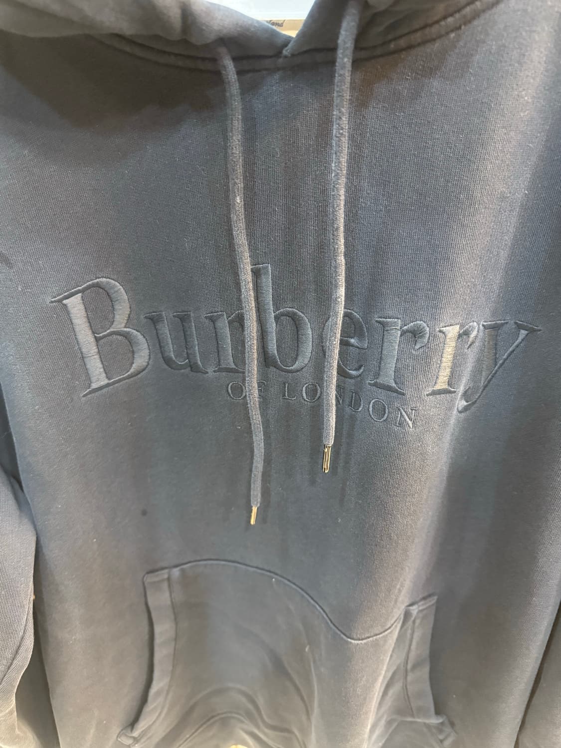 105-110 정품 버버리 자수로고 후드티 팝니다 상품이미지2