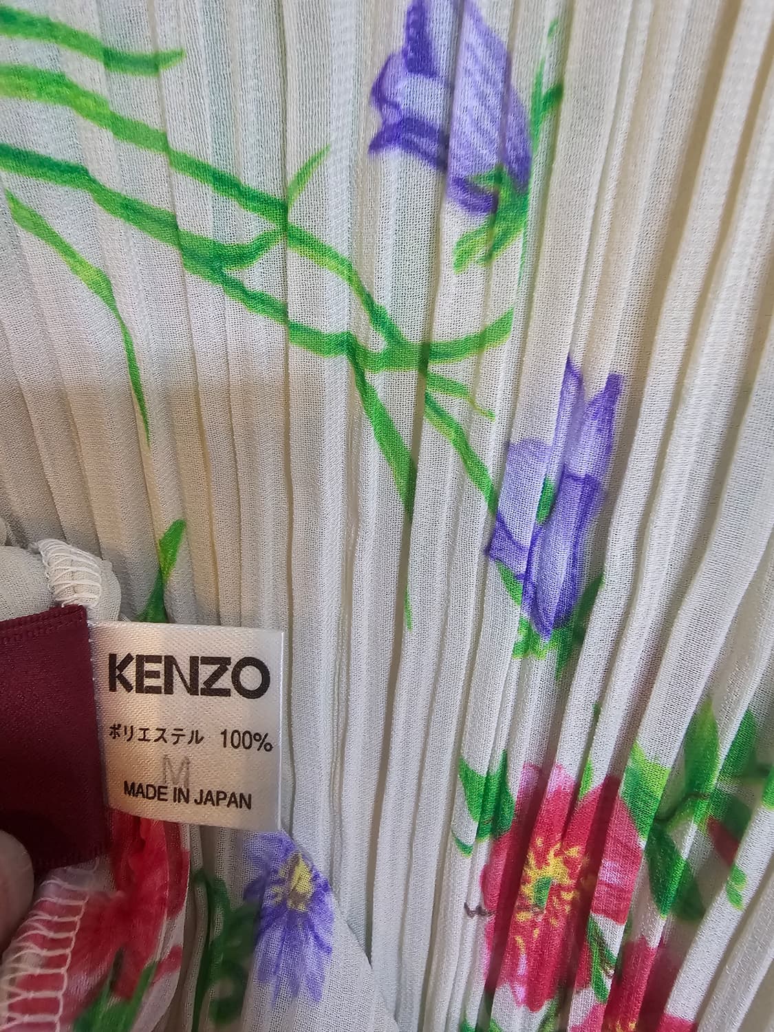 겐조  플리츠 플로럴 원피스  상품이미지4