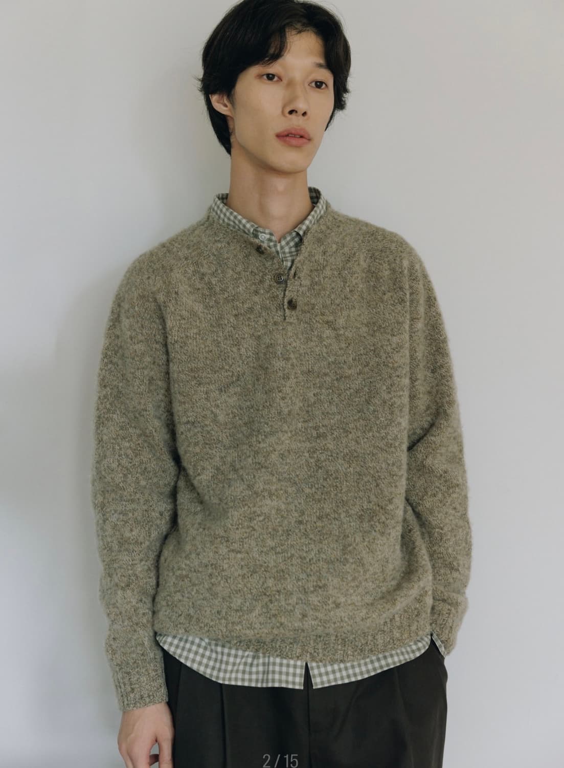 [새상품, L] 블랭크룸x할리 헨리넥 쉐기독 머쉬룸 상품이미지1