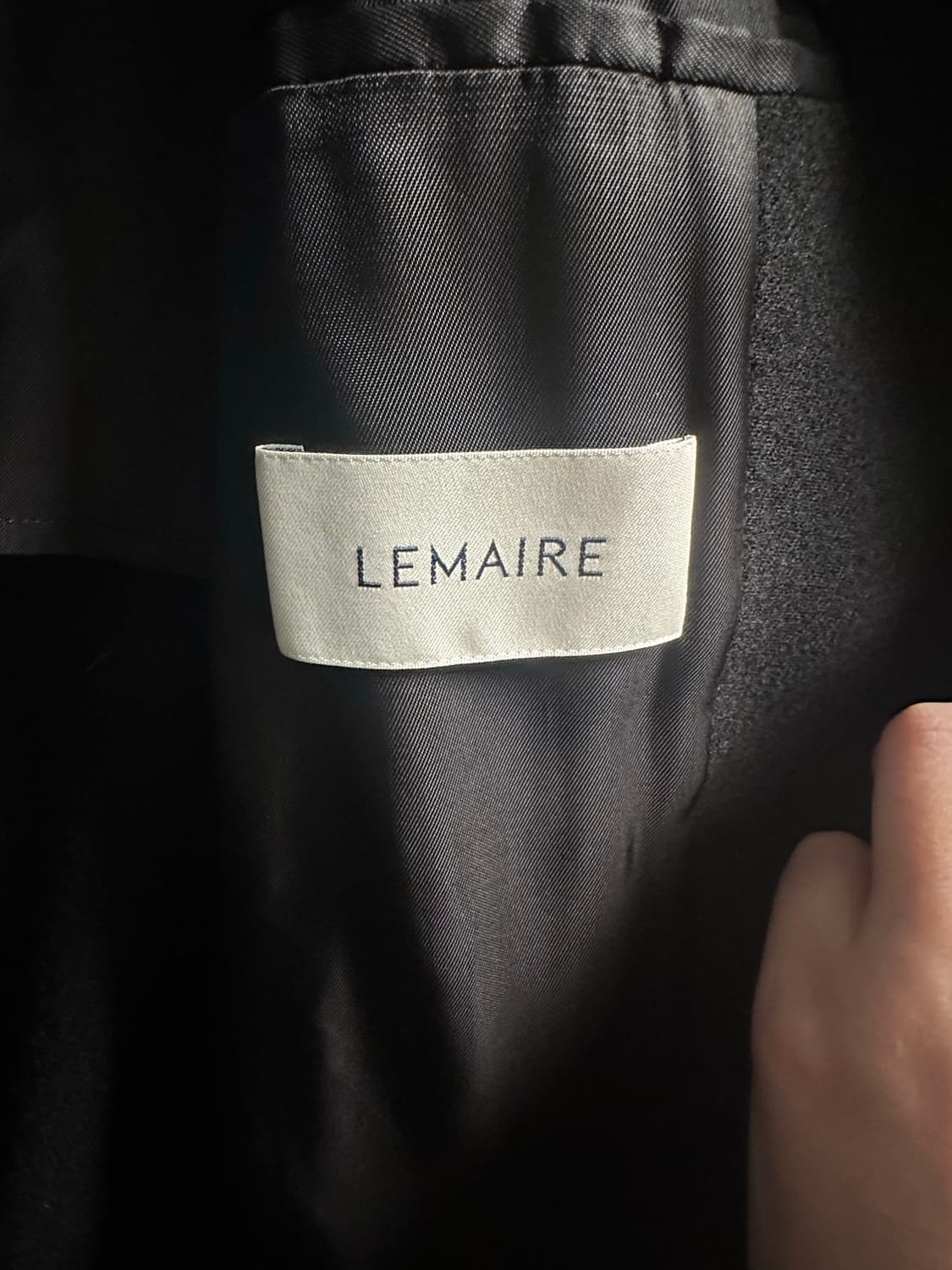 르메르 블랙 롱코트 판매합니다 상품이미지7