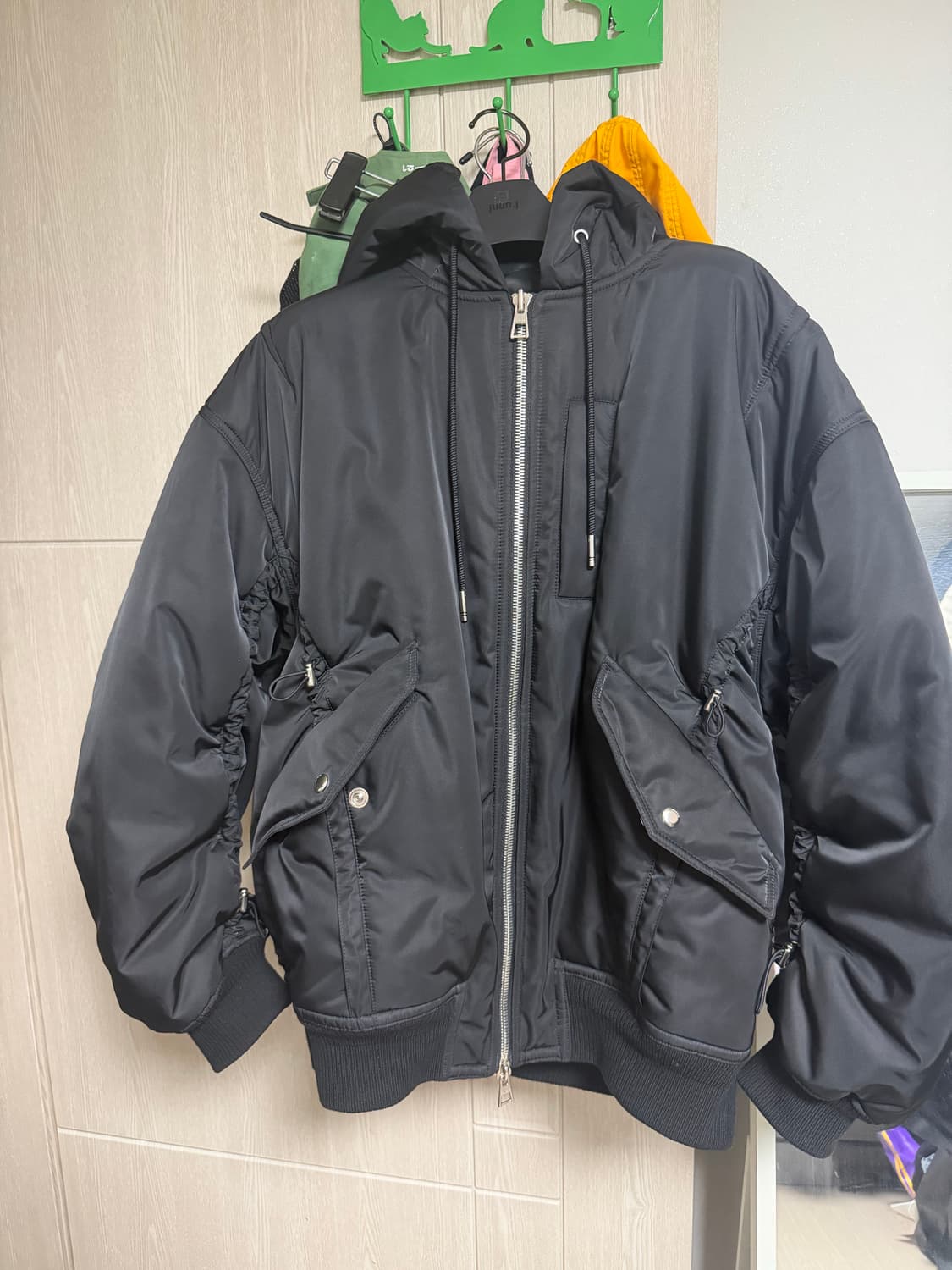 송지오 dc콜라보 자수 후드 마원 판매합니다 상품이미지1