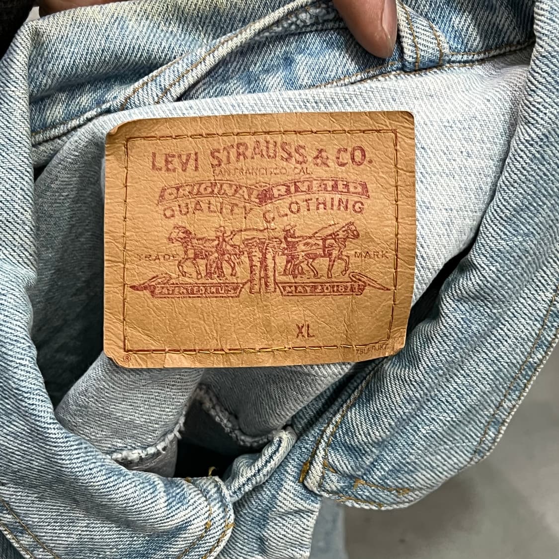  리바이스 데님 트러커 자켓 y15828 상품이미지6