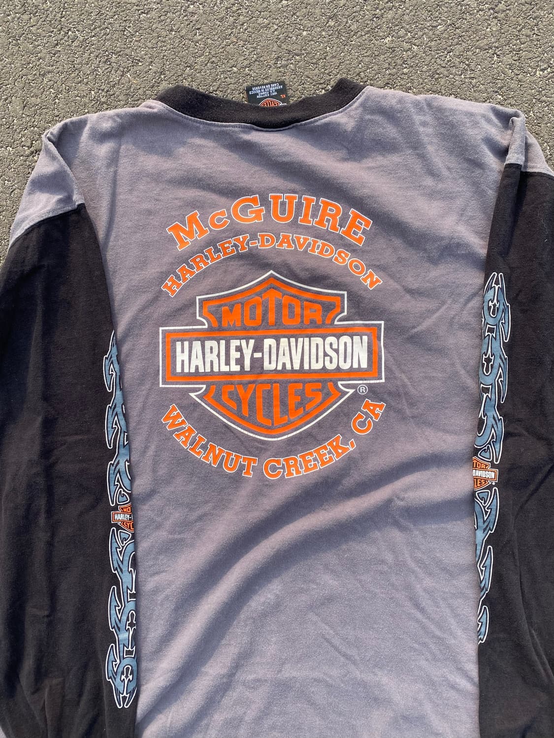 00’s Harley Davison tribal long sleeve 상품이미지6