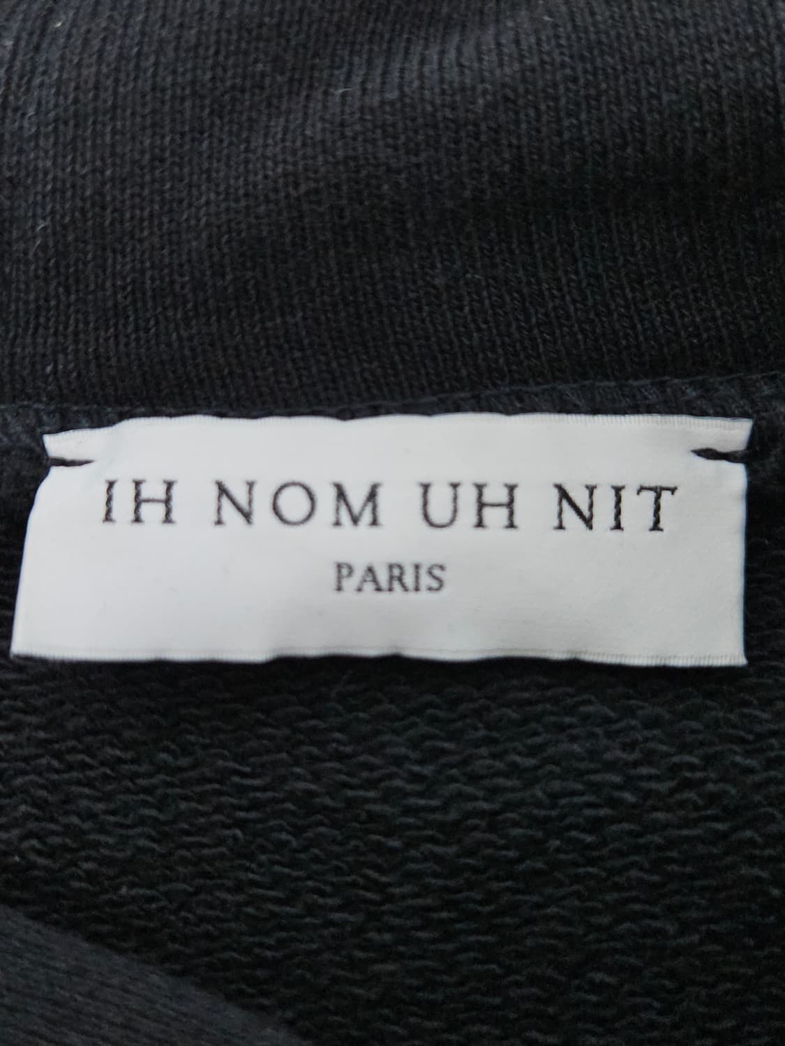 이놈어닛 복면 마스크 퓨처 후드티 블랙 XS 상품이미지3