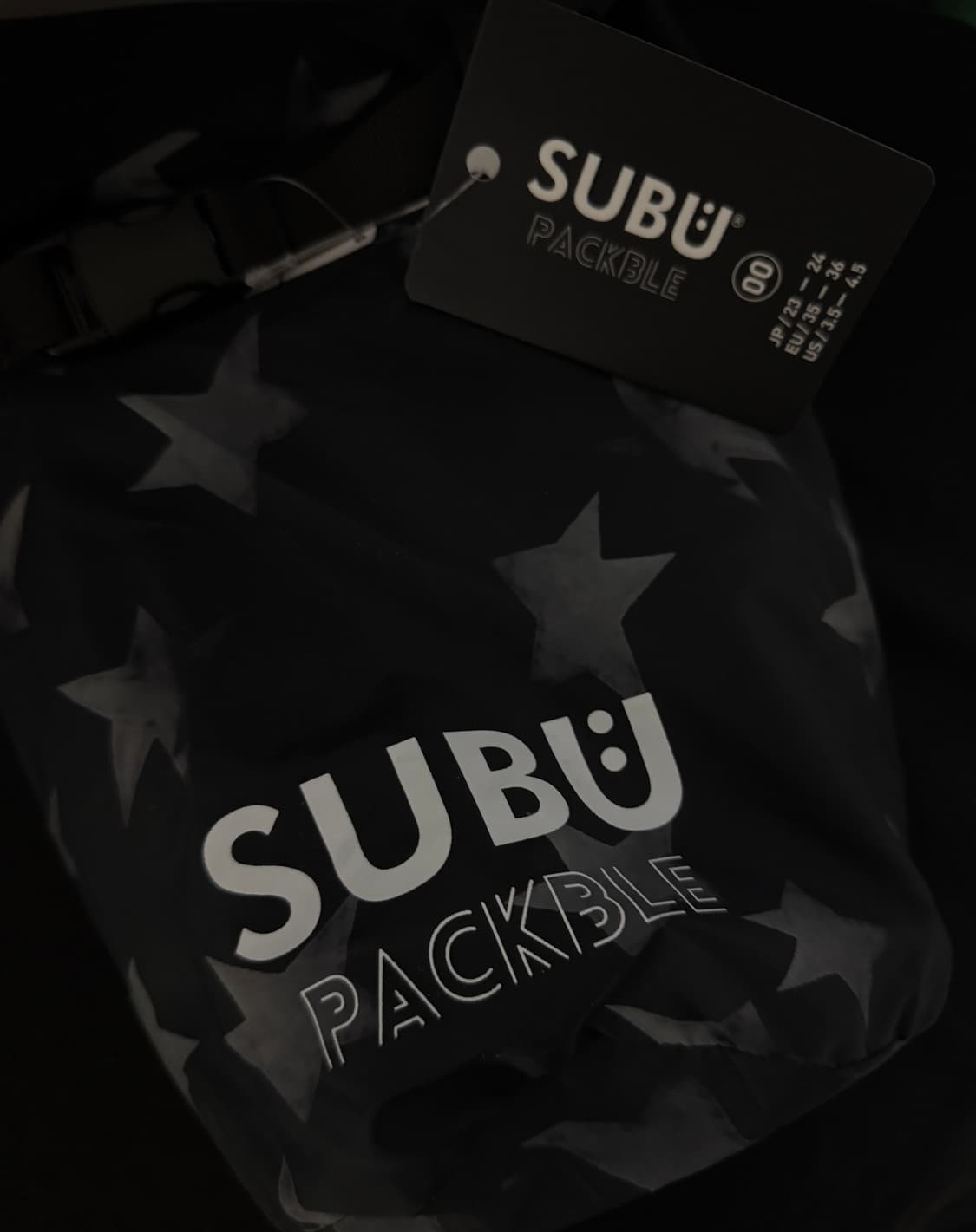 새상품 00사이즈 Subu 스부 패커블 샌들 스타 상품이미지1