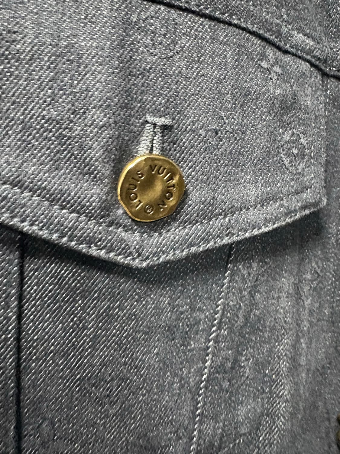 루이비통 모노그램 남성 데님 자켓 46 백화점판 상품이미지4