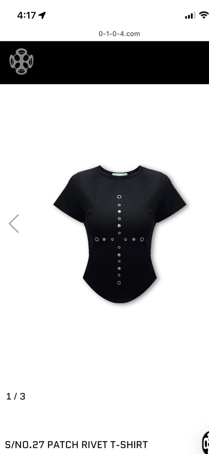 공일공사 패치 리벳 티 상품이미지1