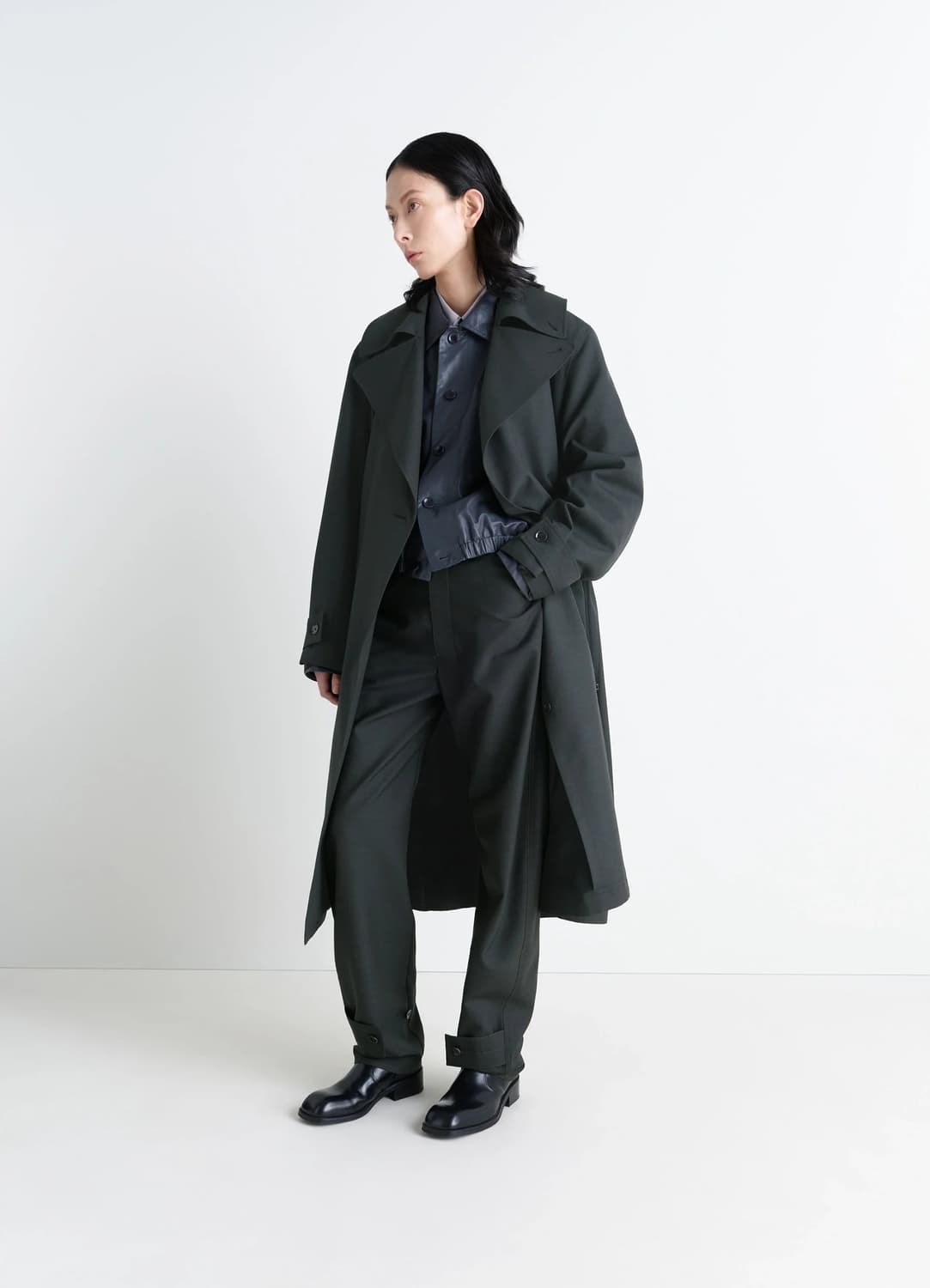 [32,34]르메르 25fw 트렌치 코트/Coal 상품이미지2