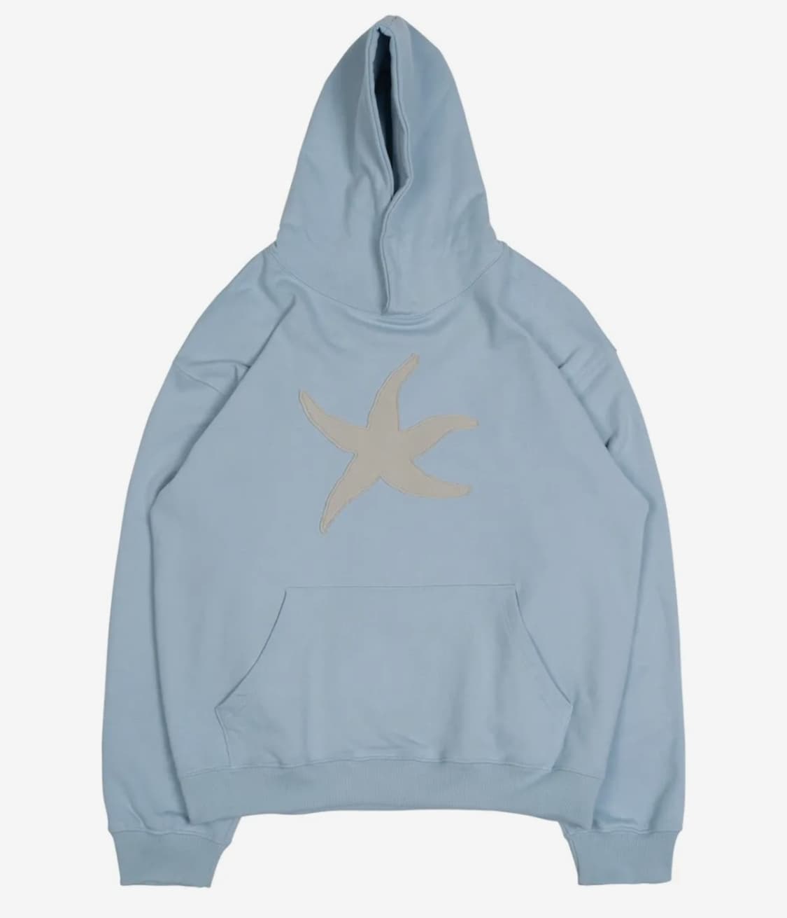 TCM vintage starfish hoodie (sky blue)  상품이미지1