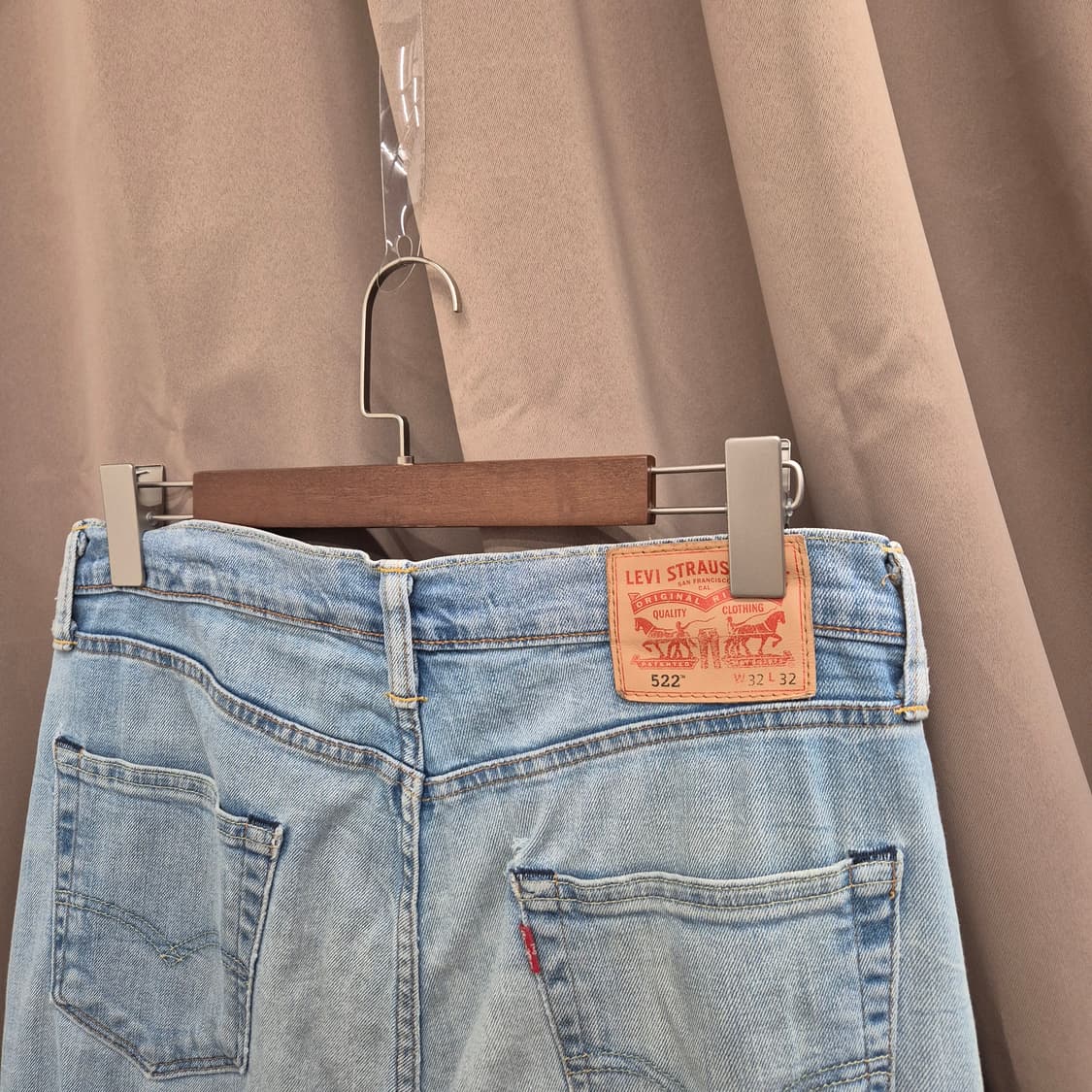 리바이스 522 슬림 테이퍼드 데님 팬츠 32 상품이미지2