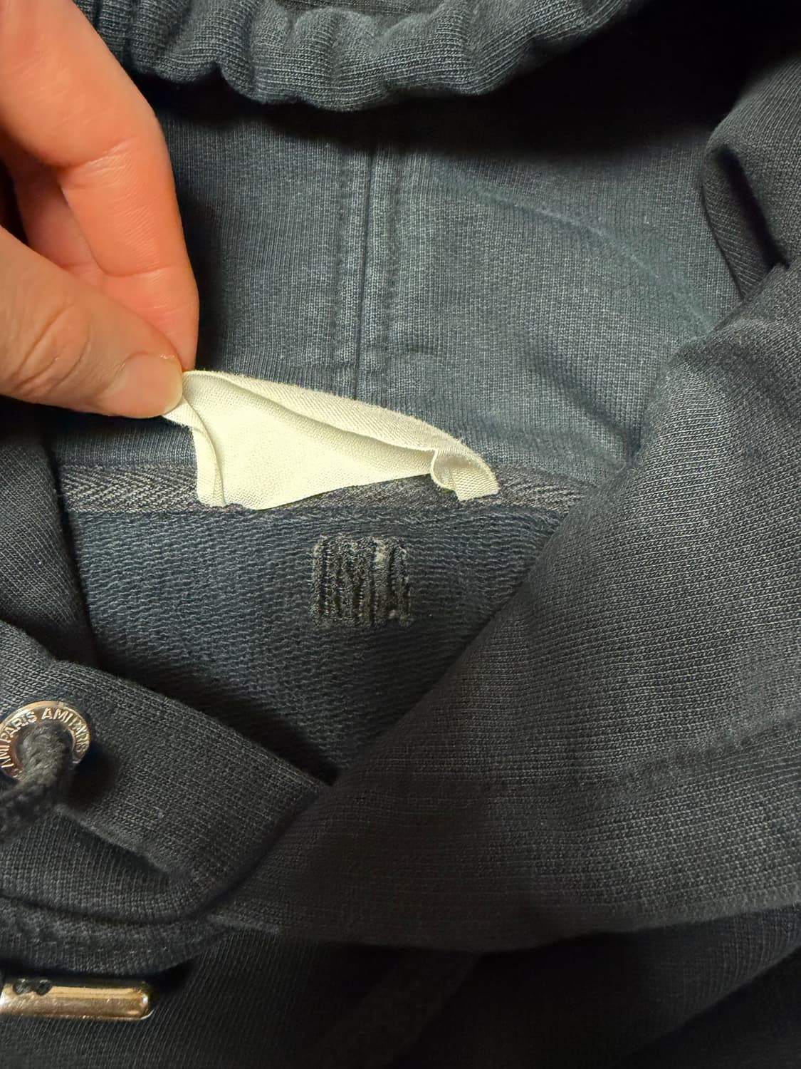 아미 스몰로고 후드티 상품이미지4