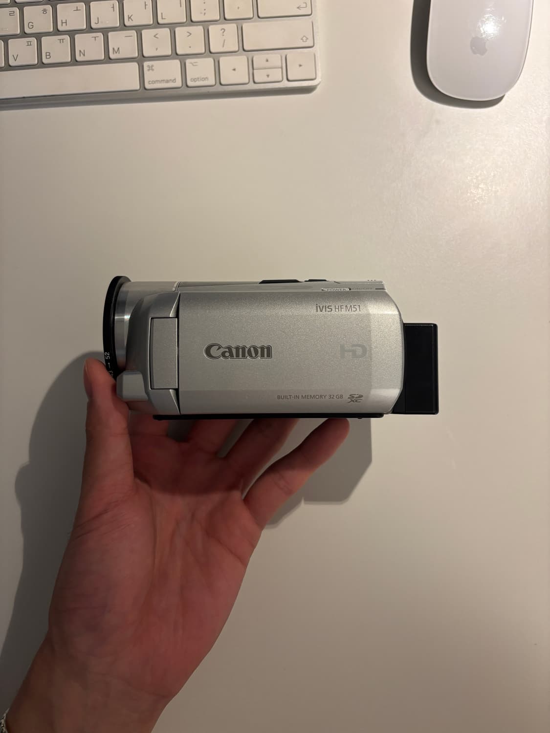 [작례O]캐논 ivis HF M51 빈티지 캠코더 상품이미지1