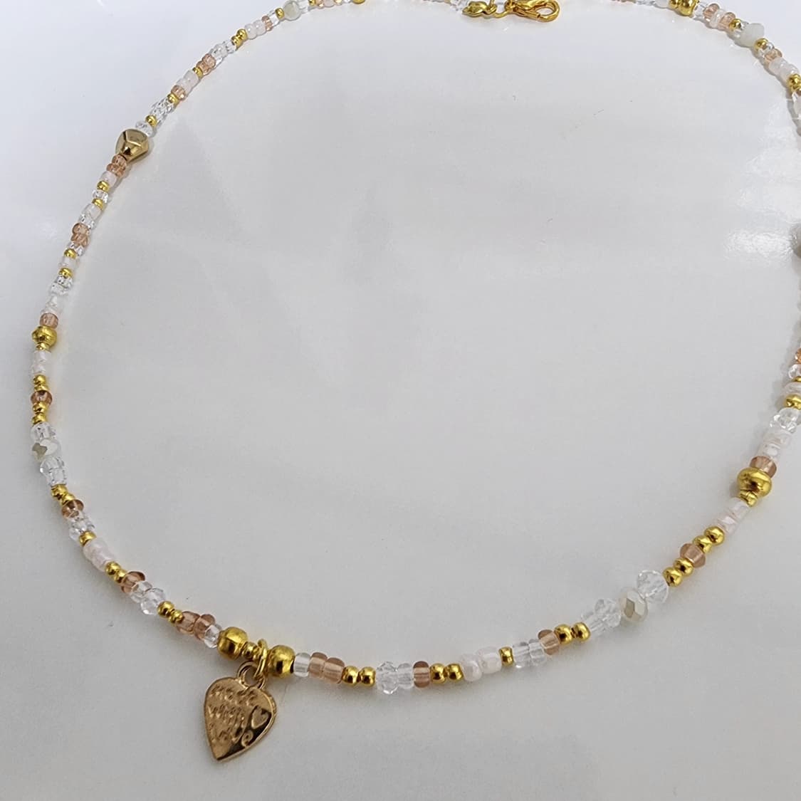 고급스러운 골드 비즈 목걸이✨️ 상품이미지1