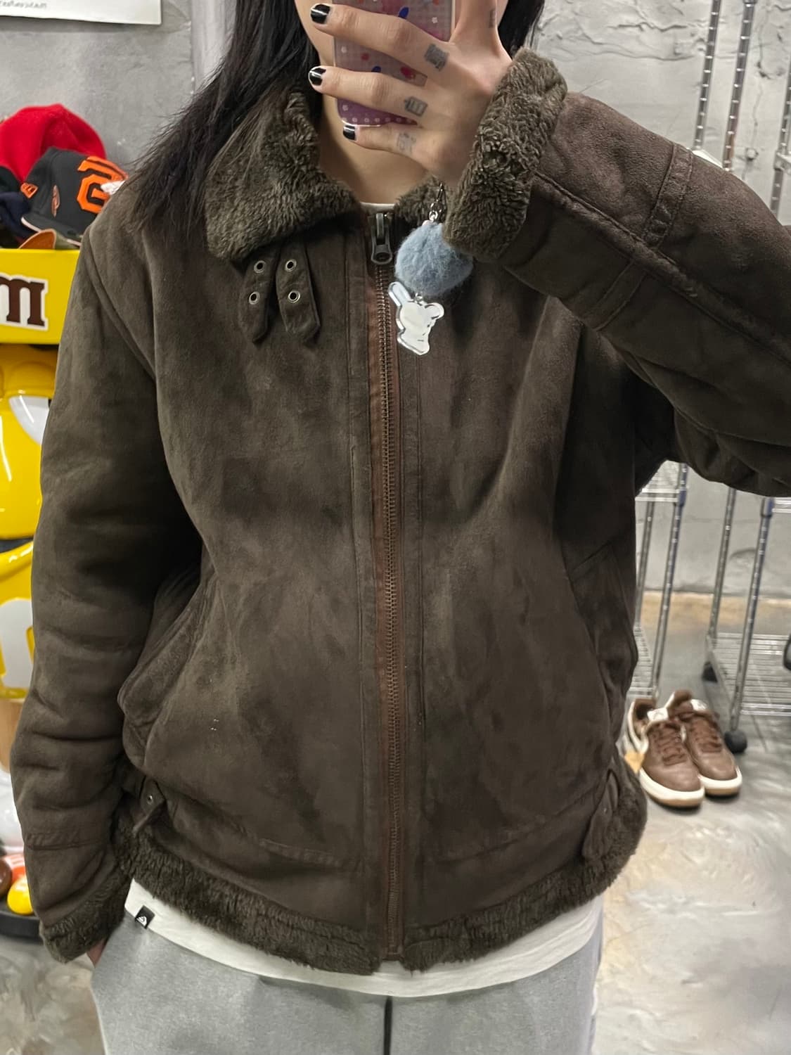 재팬 빈티지 B3 무통 자켓 상품이미지8