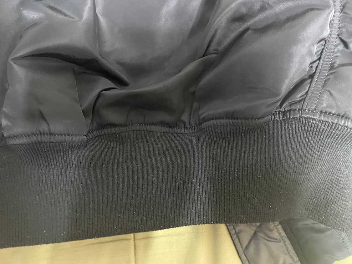 알파인더스트리 ma-1 블랙 상품이미지4