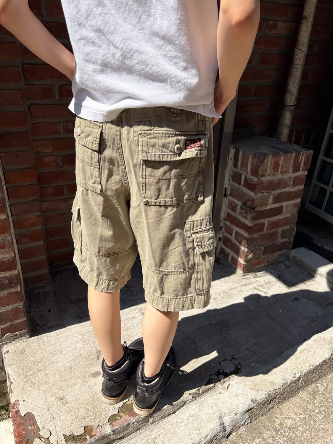 30) Dickies 로고 패치 카고 버뮤다 쇼츠 상품이미지5