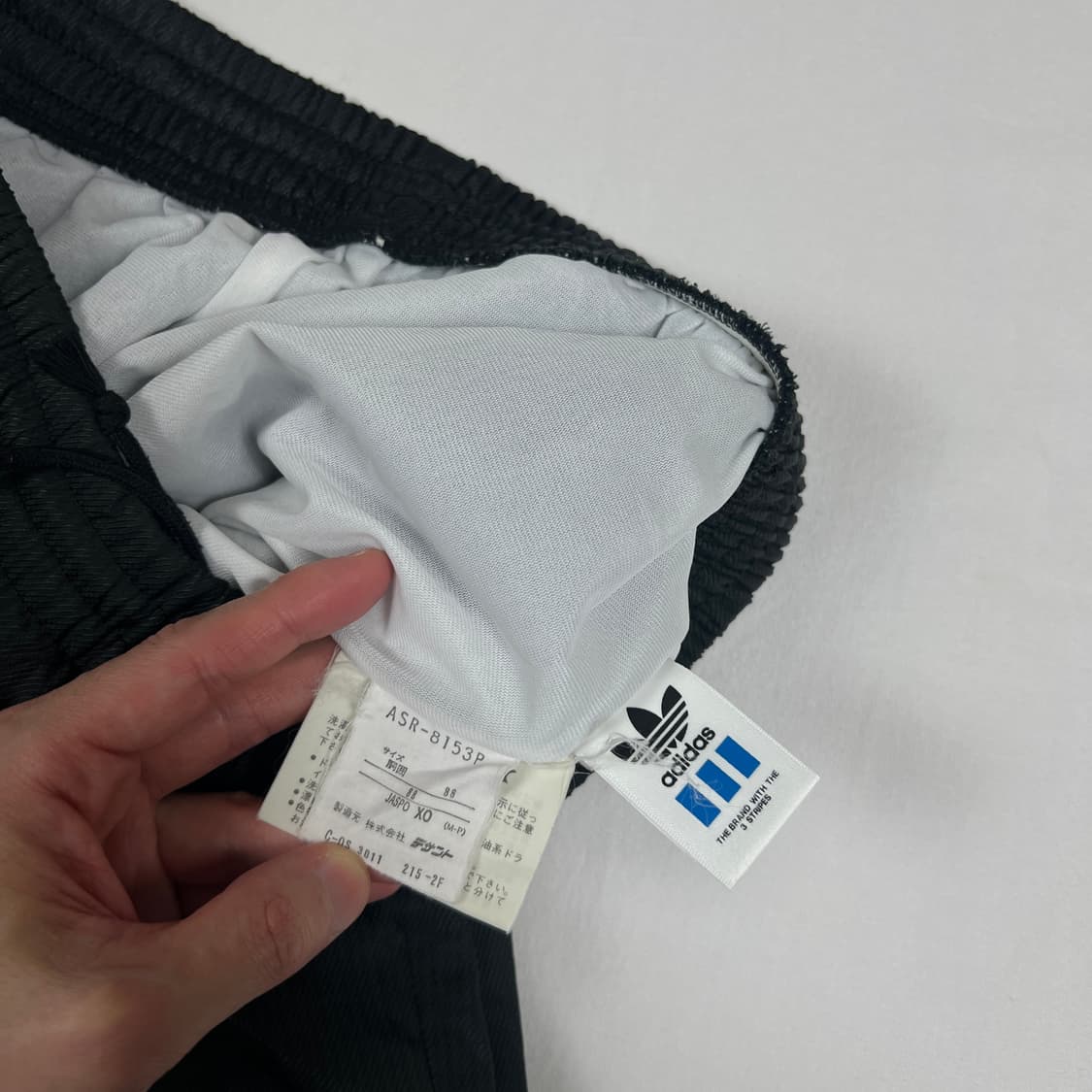 90’s 아디디스 adidas 독일 국가대표 나일론 조거팬츠 바지 상품이미지7