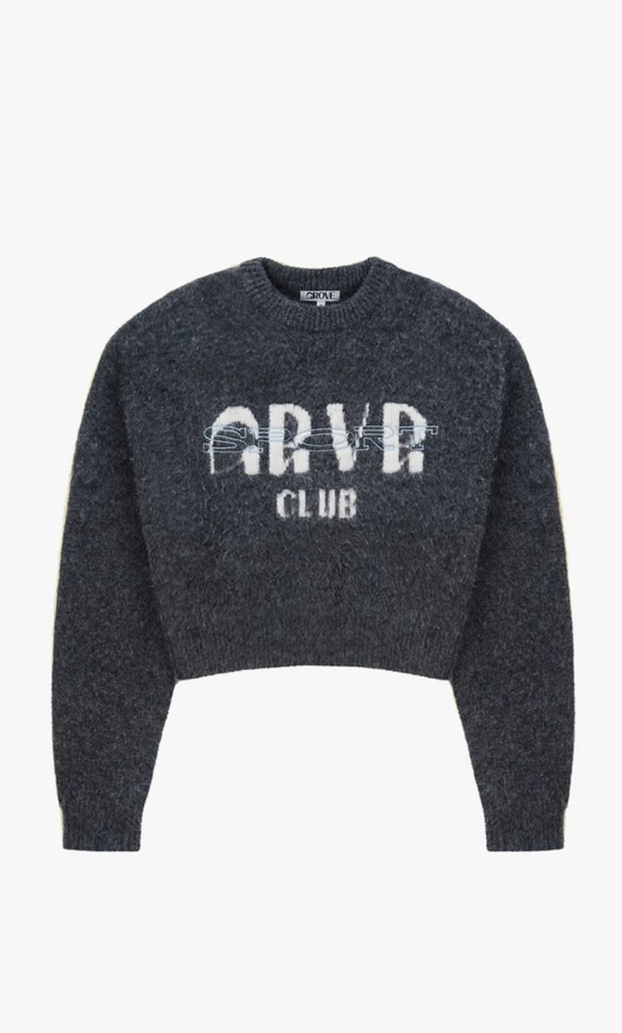 택O) 그로브 KINS 니트 그레이 [차정원 착용] 상품이미지3