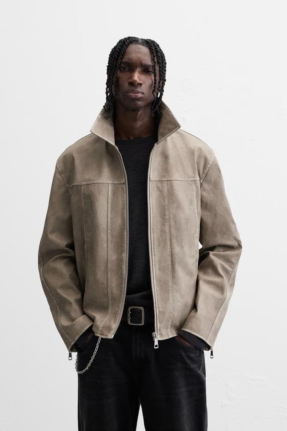 자라 워시드 이펙트 자켓  상품이미지1