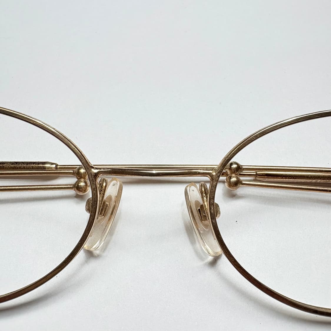 빈티지 오벌형 안경(클래식 골드 원형 메탈 안경) 상품이미지3