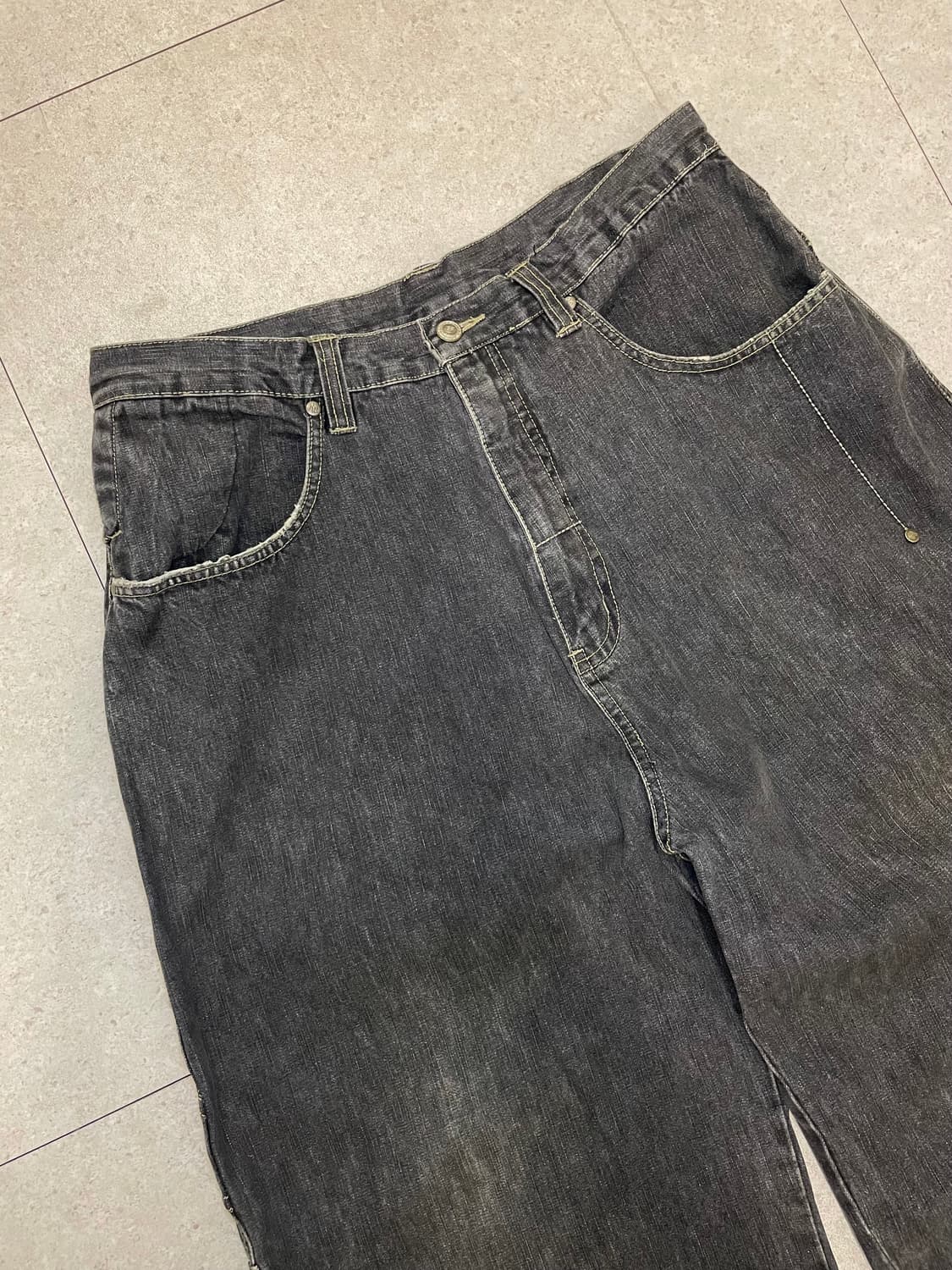 00‘s Rocawear 로카웨어 데님 와이드 카펜터 팬츠 상품이미지5