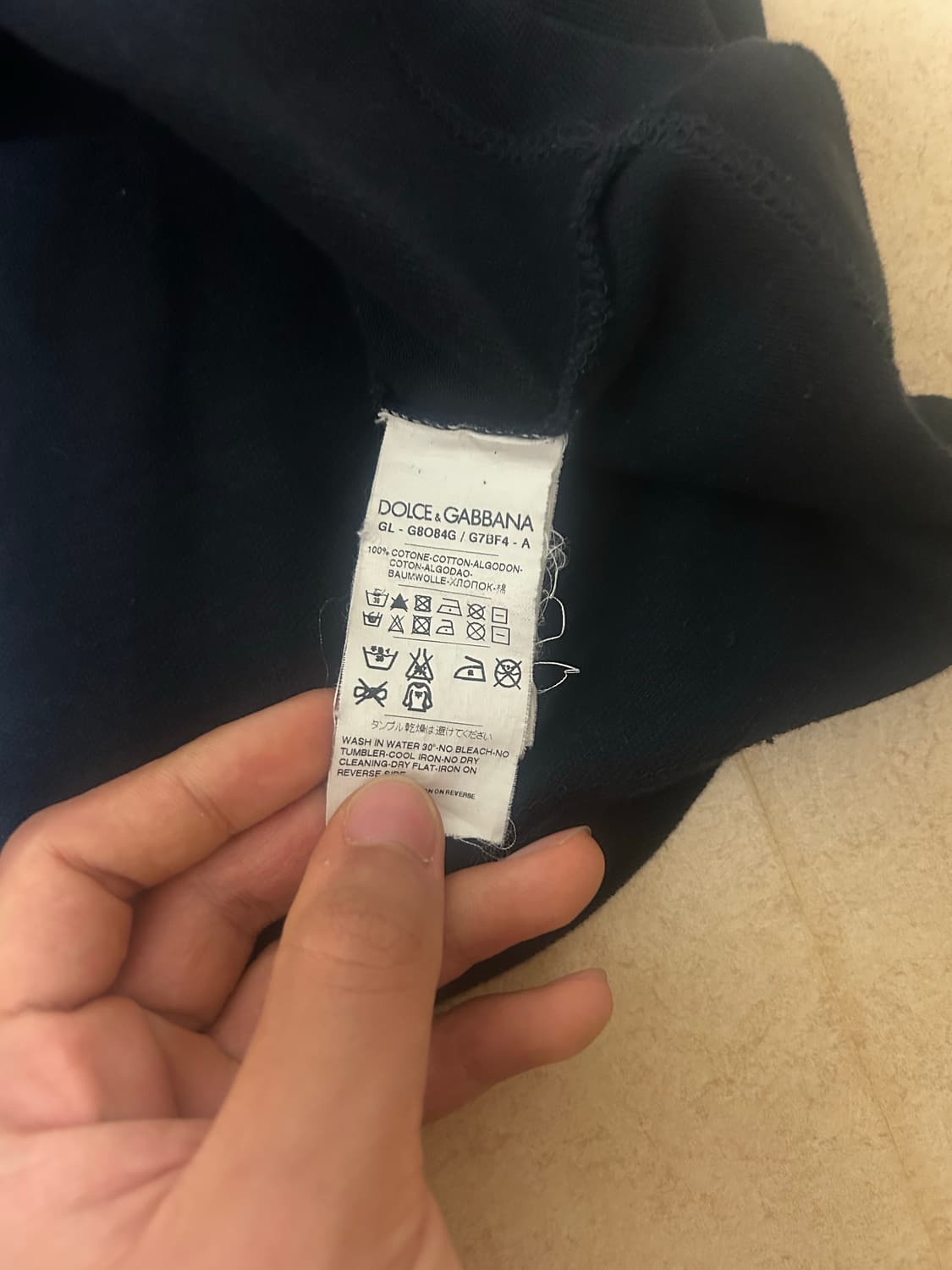 Dolce & Gabbana 메탈플레이트 폴로티셔츠 상품이미지6