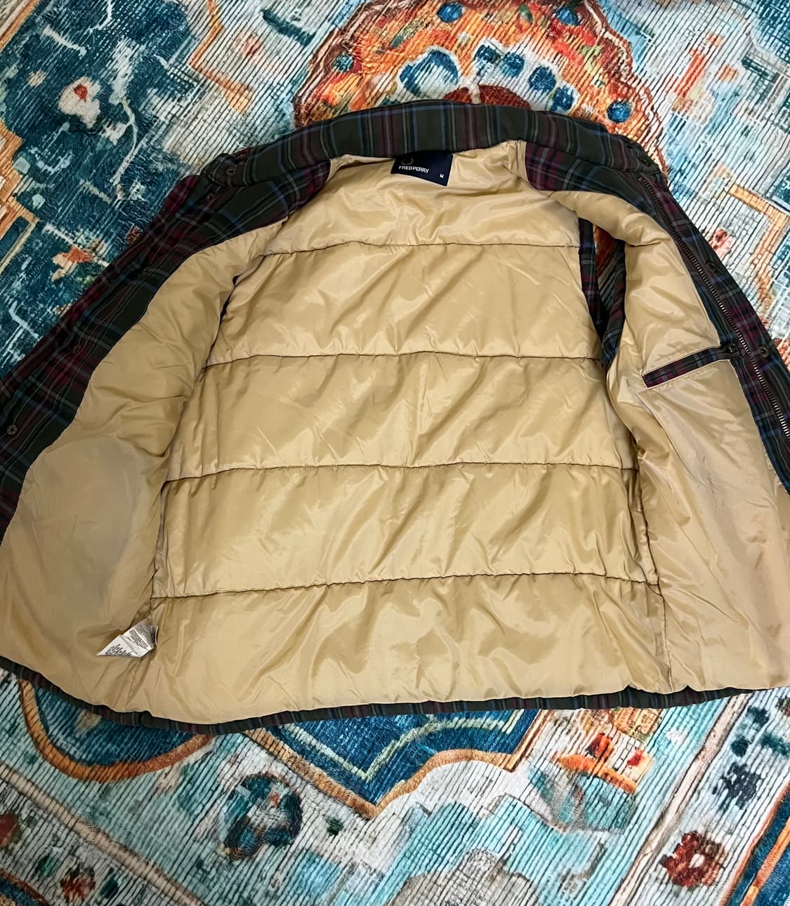 프레드페리 패딩 조끼 상품이미지8