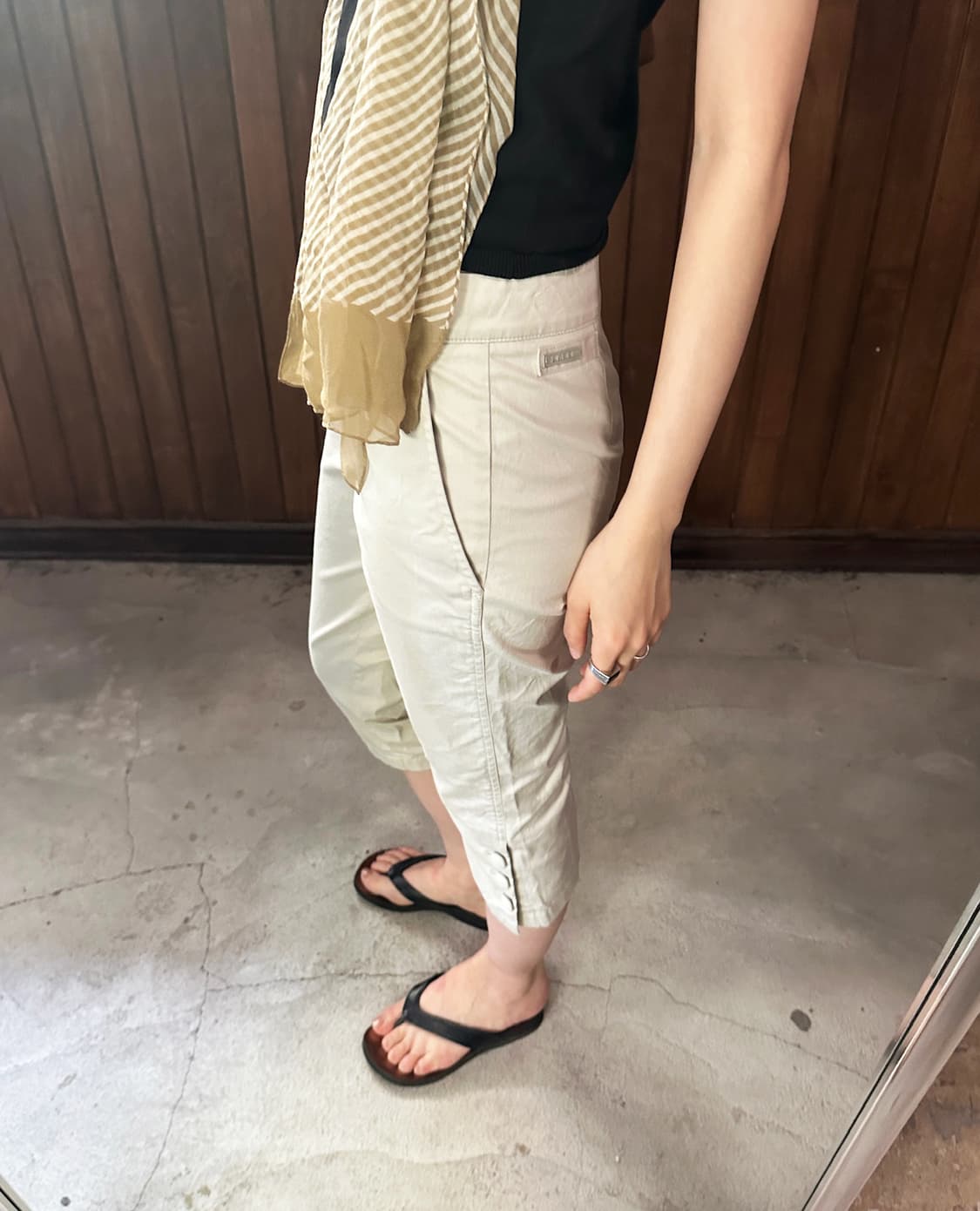 PRADA button capri pants 상품이미지2