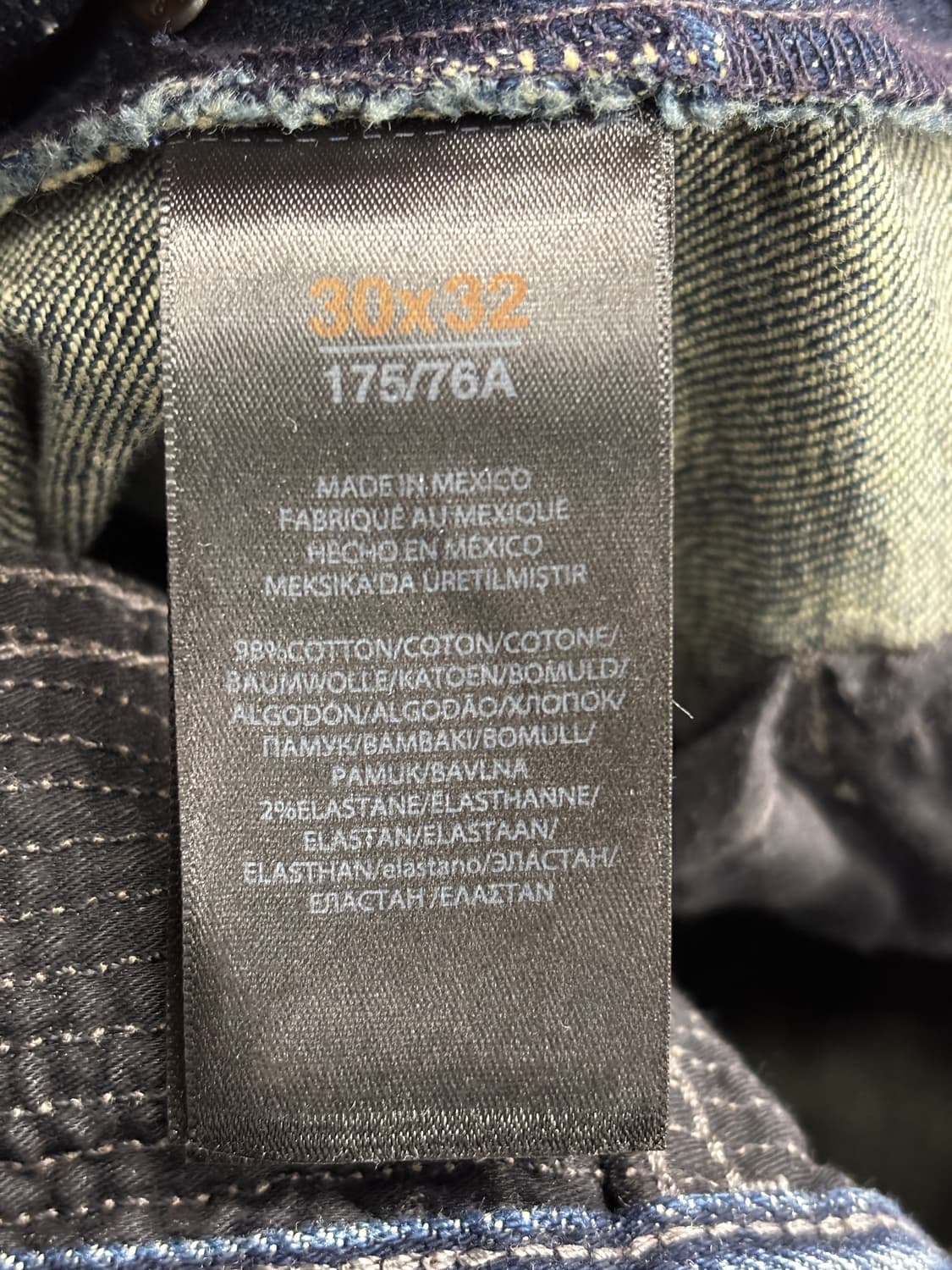 폴로 랄프로렌 워싱 데님 30x32 상품이미지5