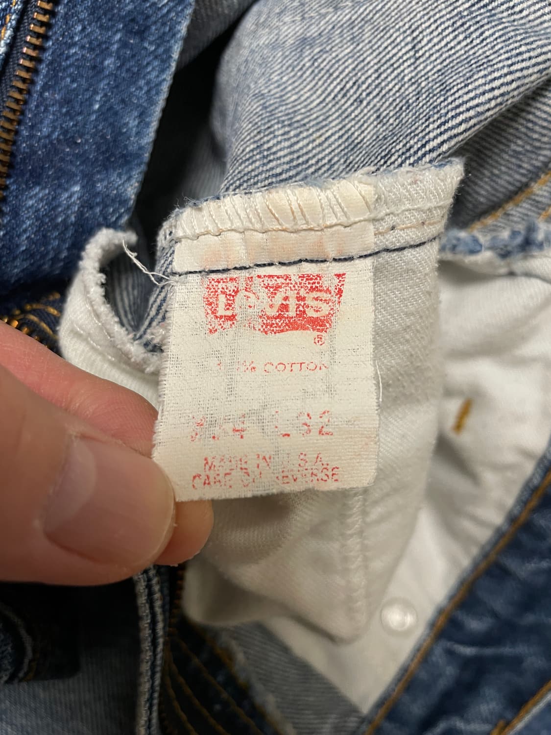 빈티지 리바이스 517 usa 오렌지 탭 팝니다 상품이미지3