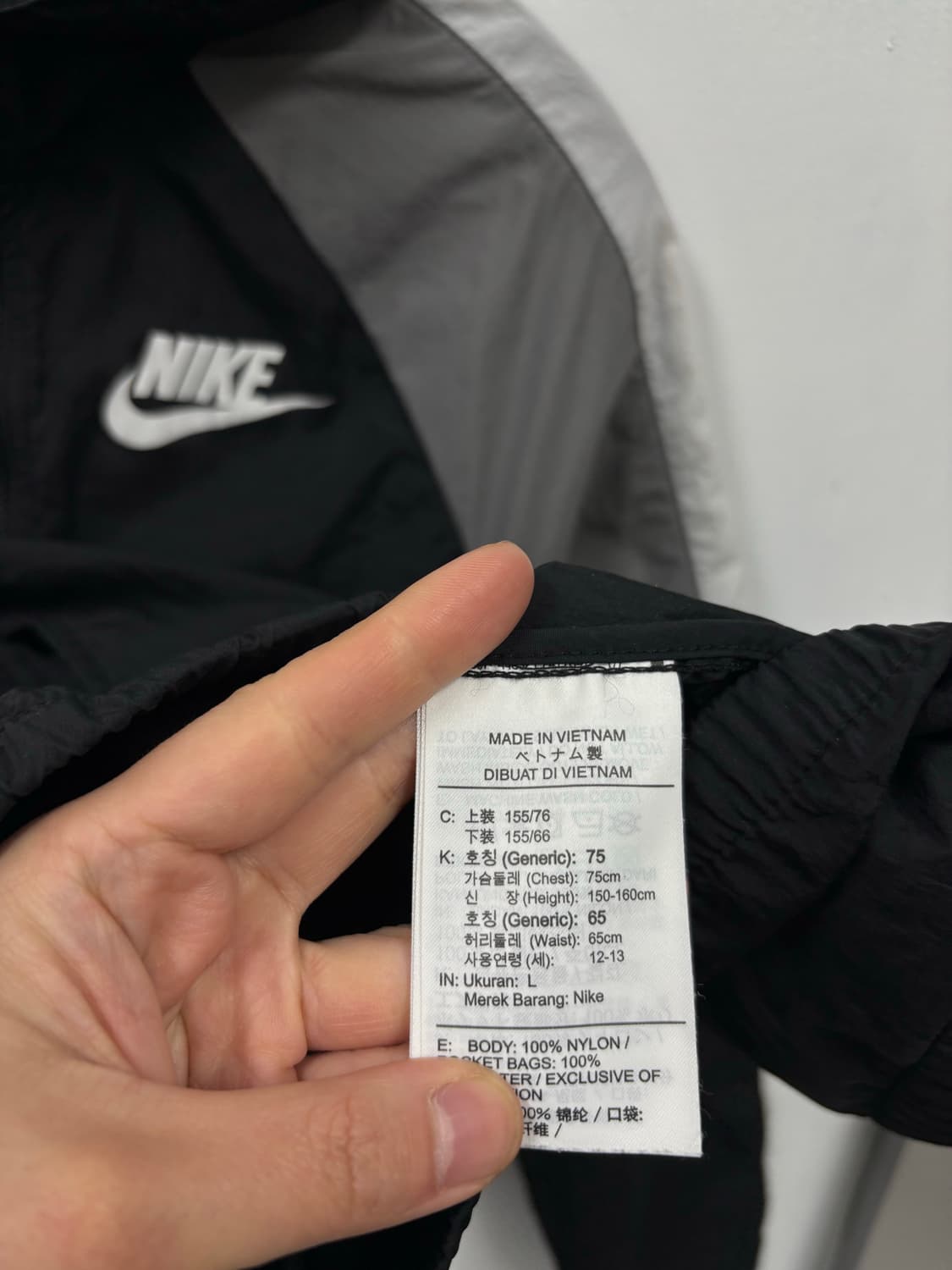 나이키 스우시 후드바람막이 상품이미지7