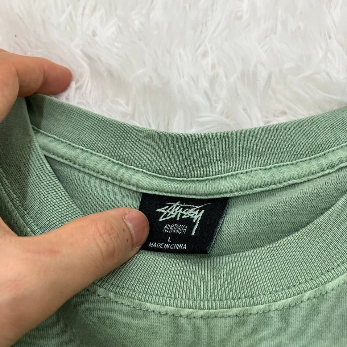 스투시 민트 반팔 1024 y2k 스트릿 갸루 펑키 일본빈티지 f 상품이미지7