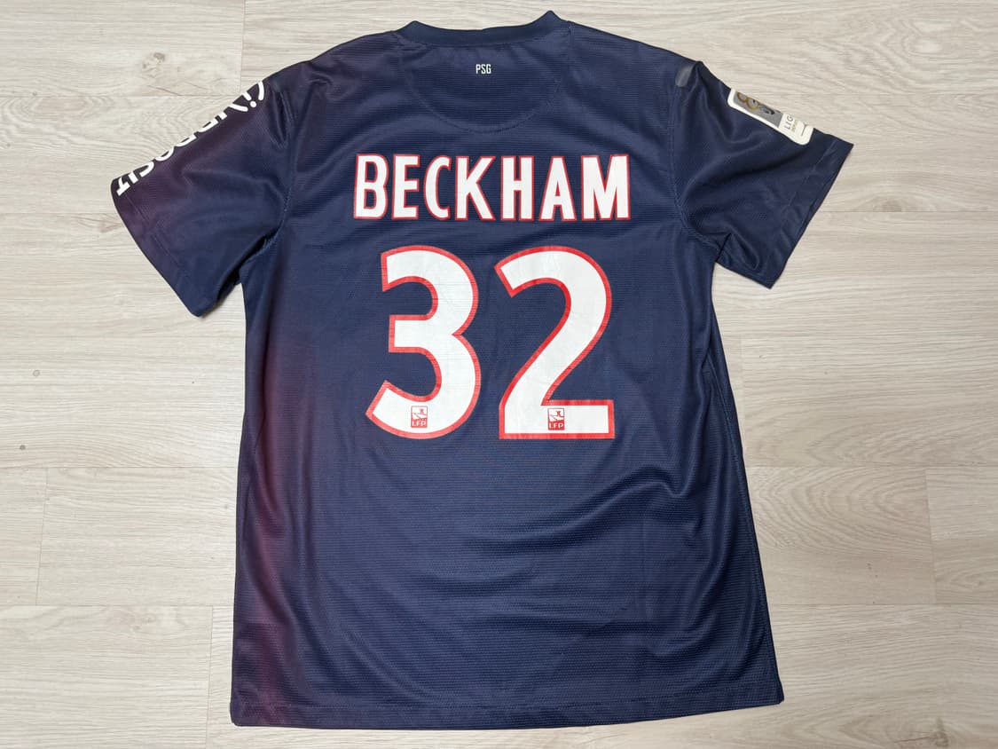 [S] 나이키 12-13 PSG 베컴 마킹 홈 유니폼 상품이미지3