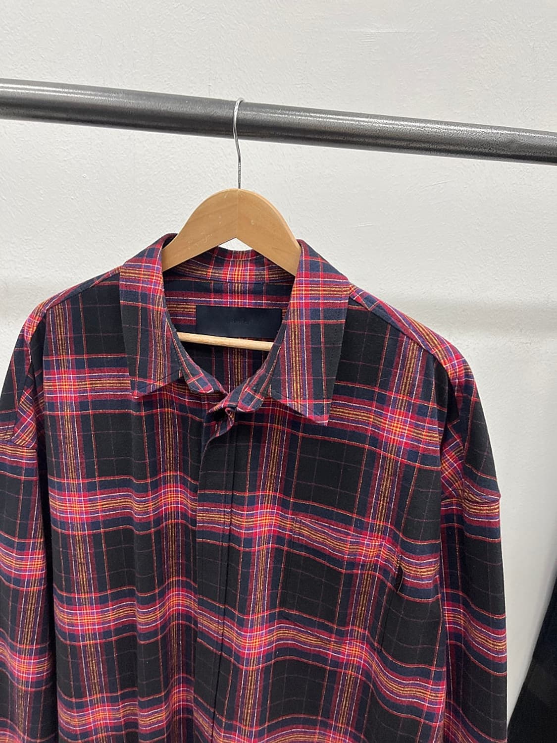 110) 준지 플란넬 오버셔츠  상품이미지2