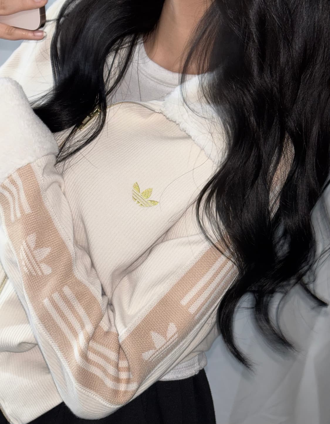 🐰아디다스 퍼 공주 여리 집업🪽🤍 상품이미지2