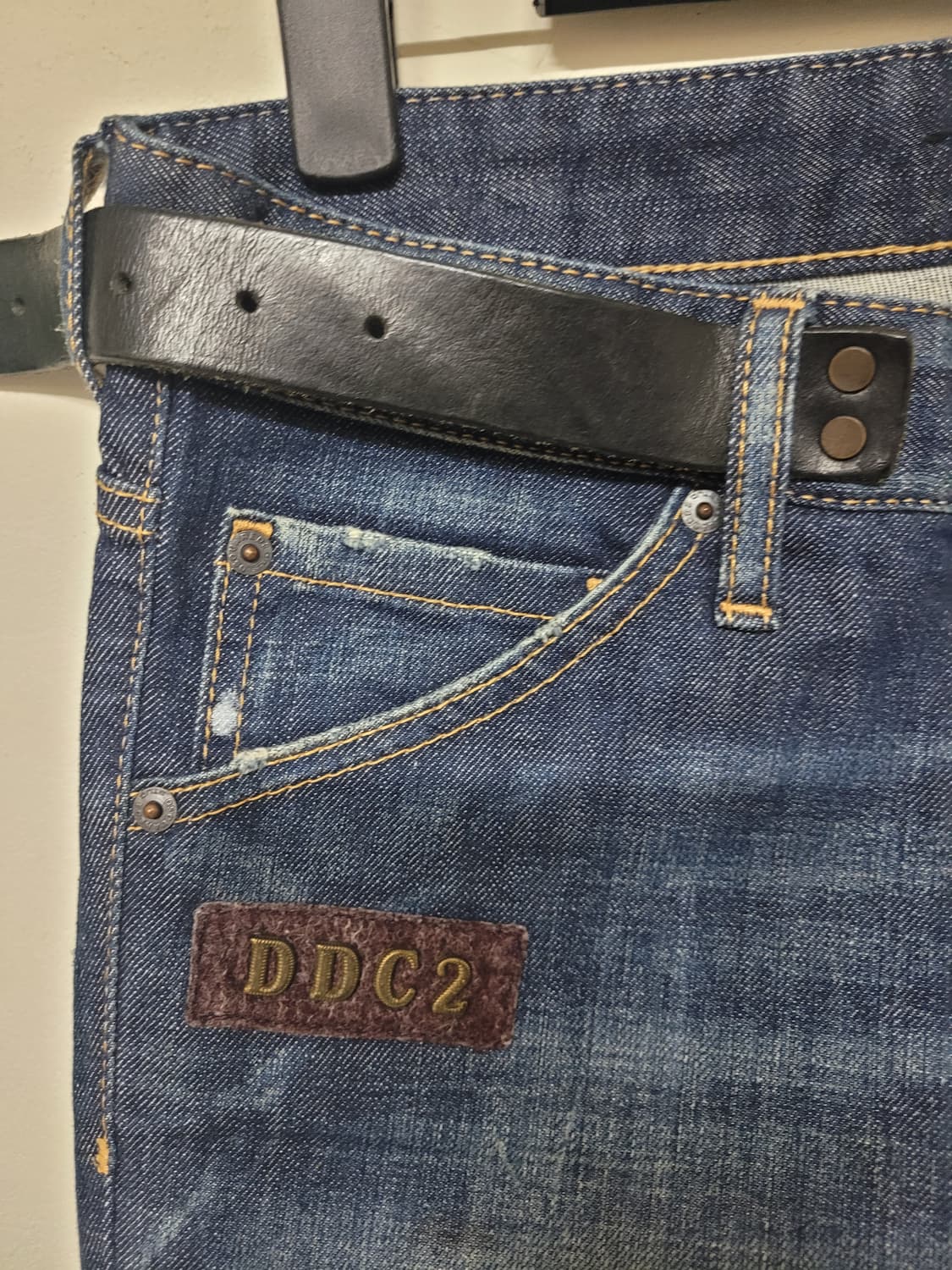 no.1  디스퀘어드2 데미지 워싱 청바지 46 상품이미지4
